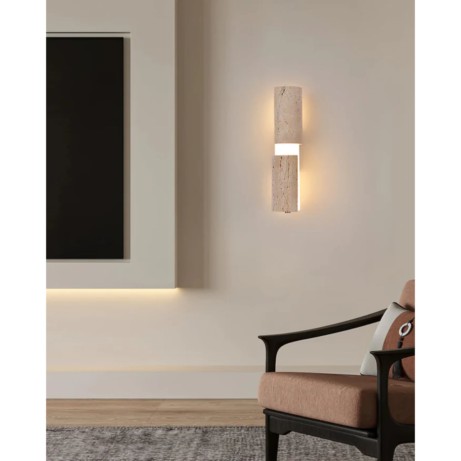 Kelmos Natuursteen Wandlamp