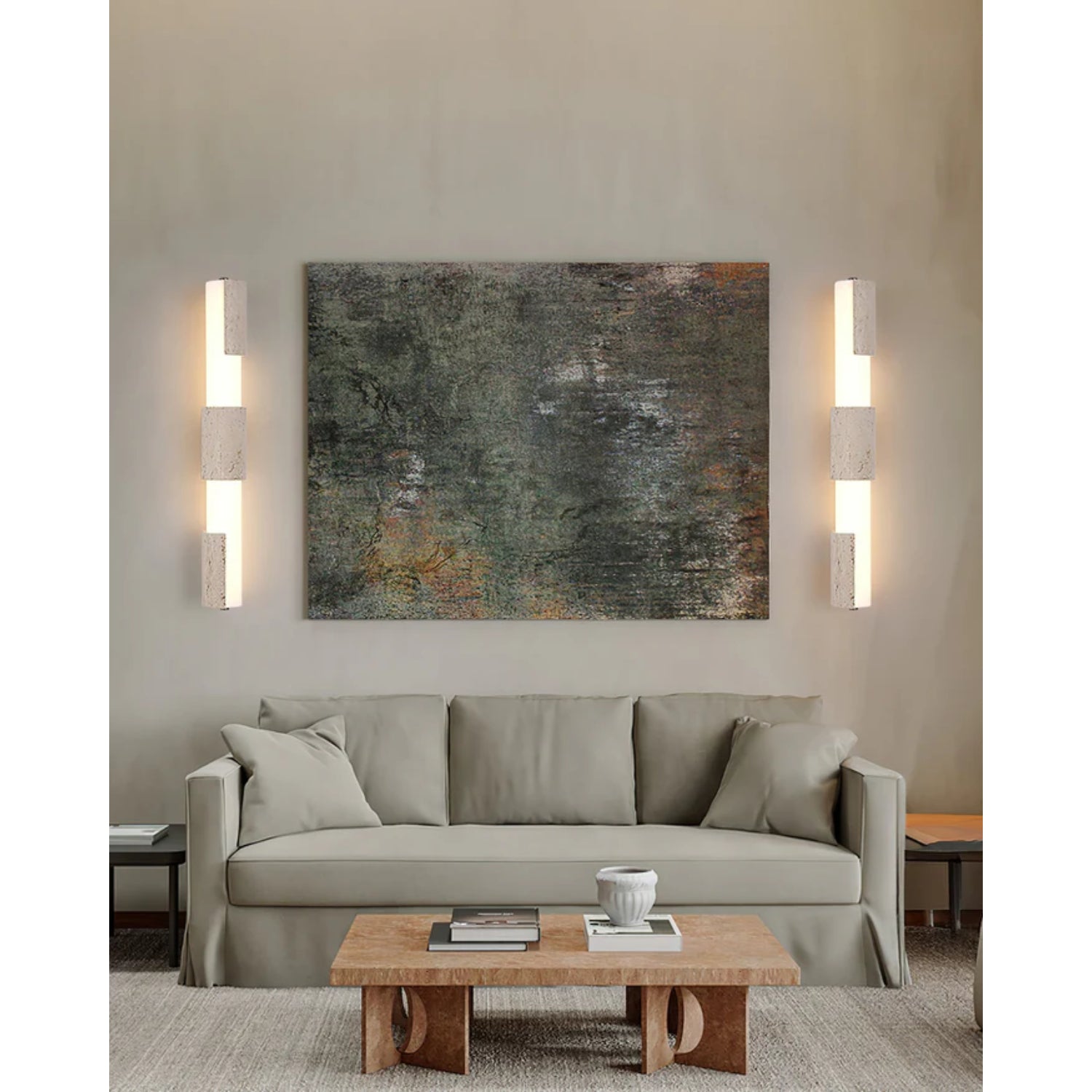 Kelmos Natuursteen Wandlamp