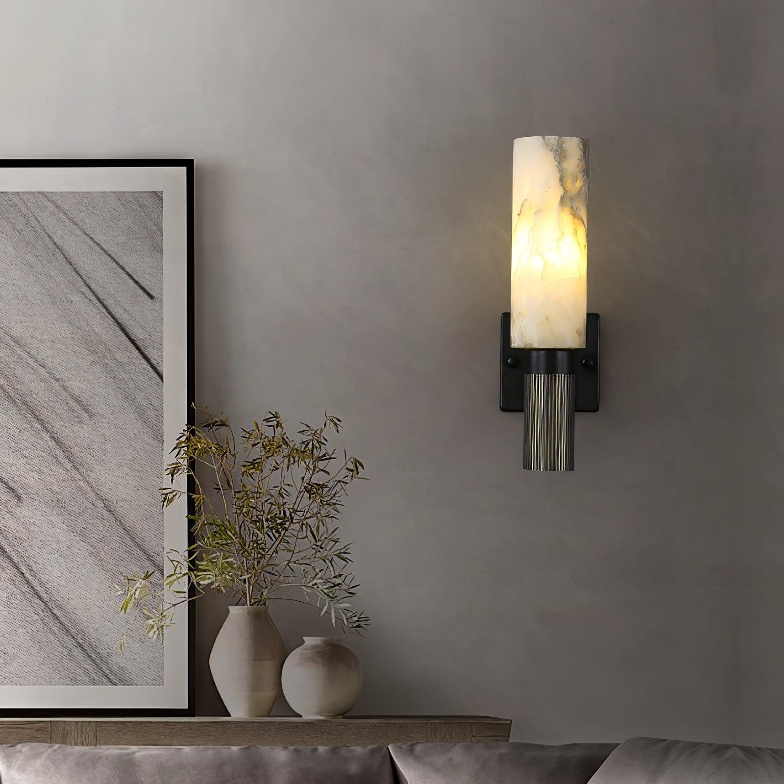 Tinlezo Albaster Wandlamp