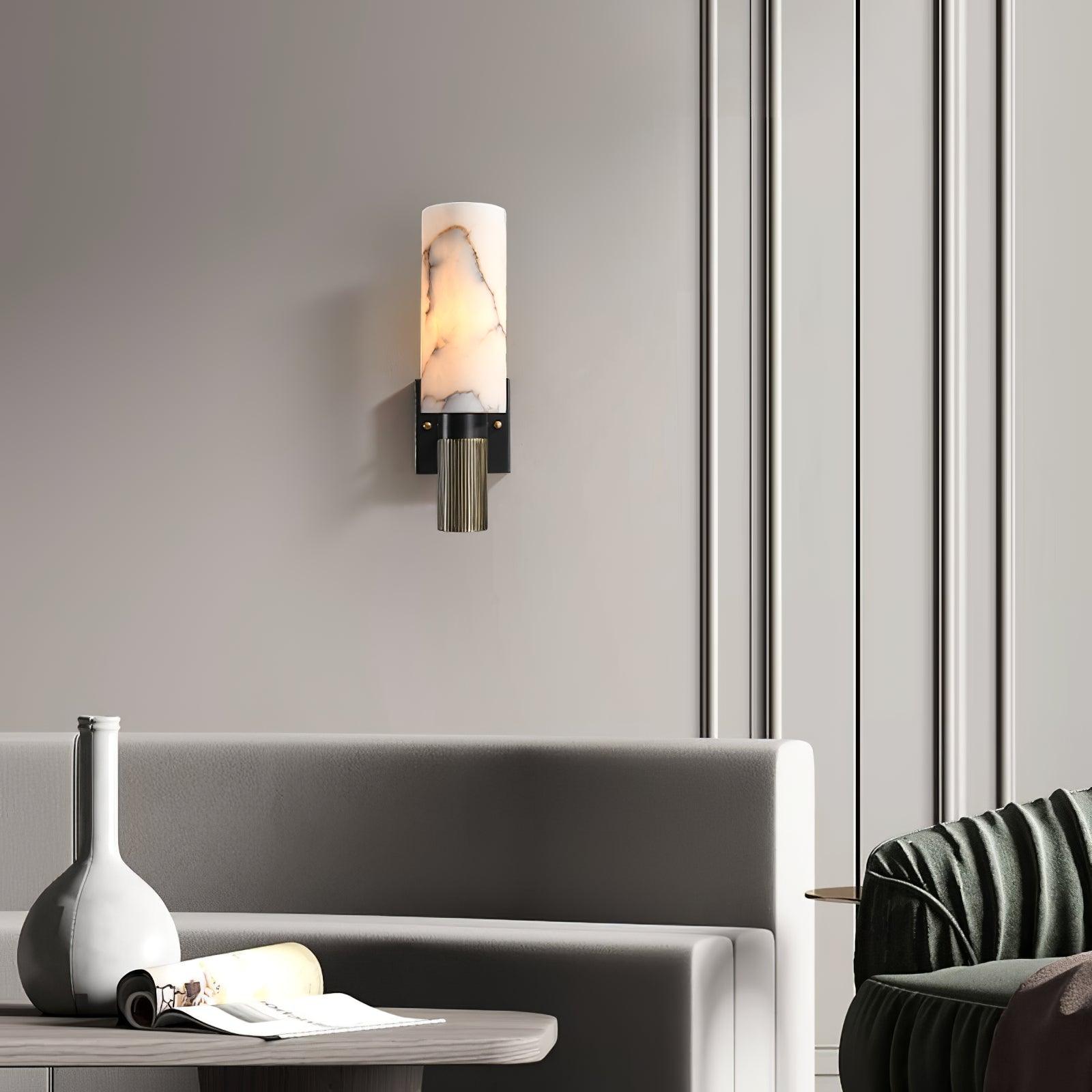 Tinlezo Albaster Wandlamp