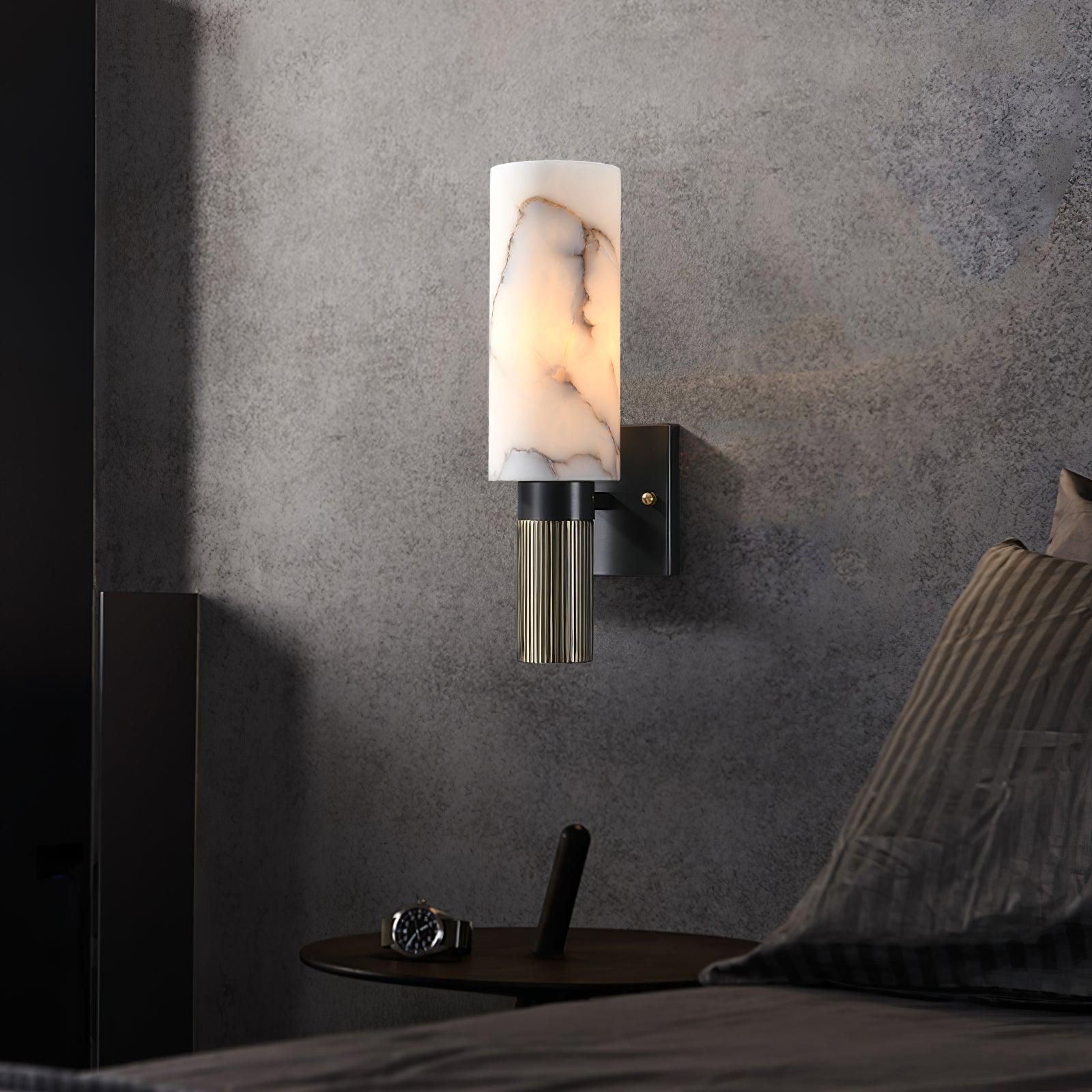 Tinlezo Albaster Wandlamp