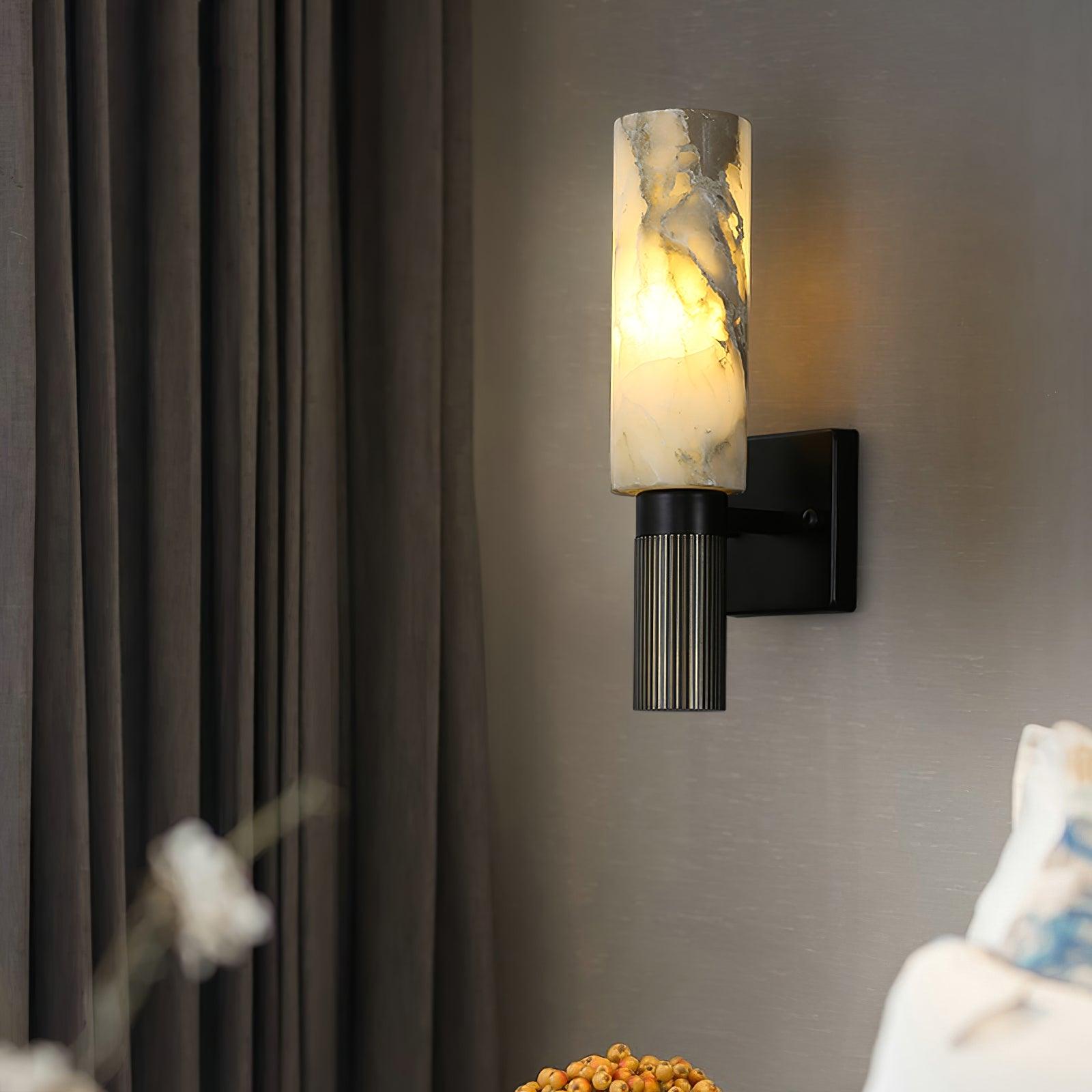 Tinlezo Albaster Wandlamp
