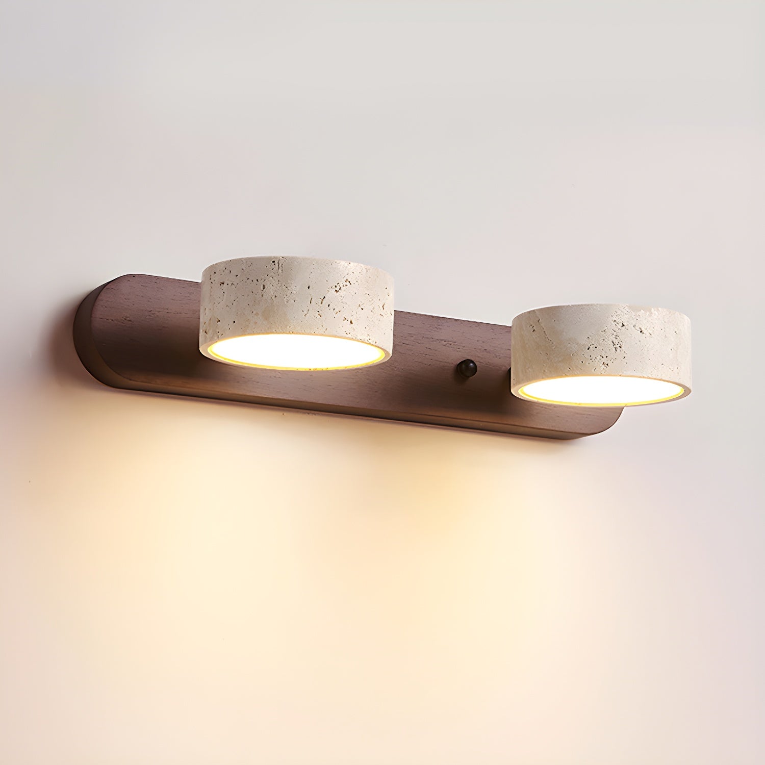 Zinzo Travertijn Wandlamp