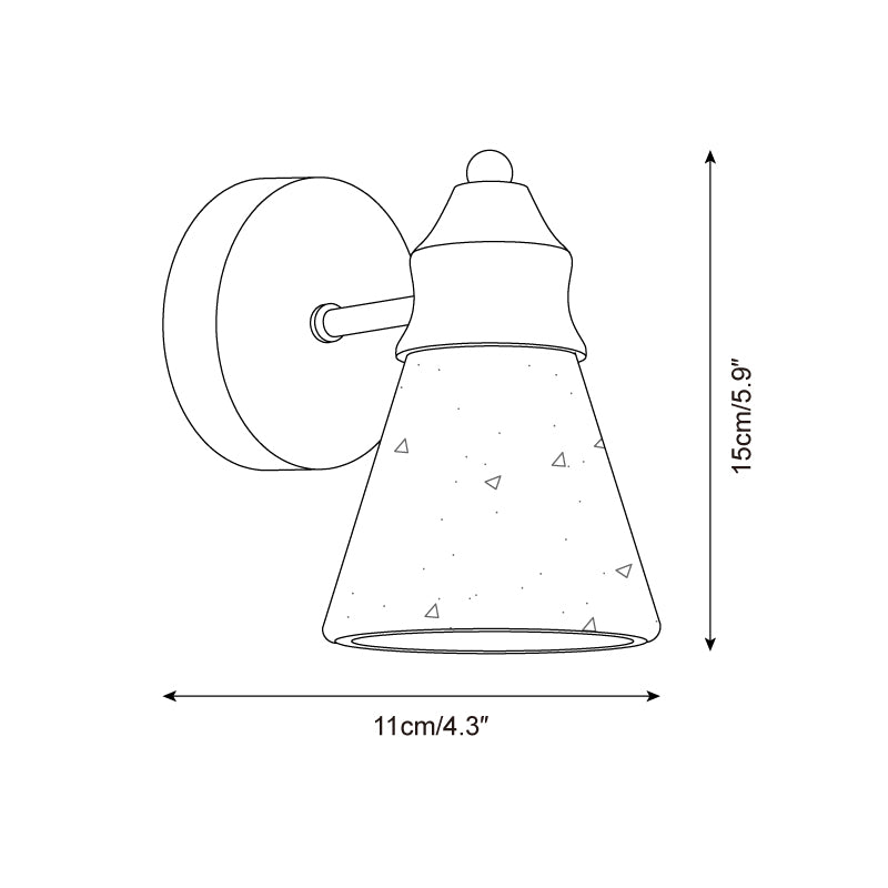 Tomiso Natuursteen Wandlamp