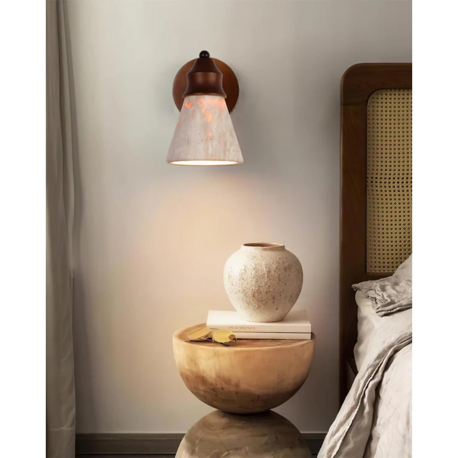 Tomiso Natuursteen Wandlamp