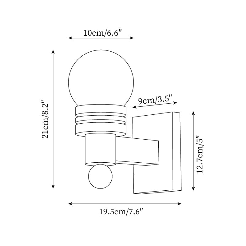 Bralvon Wandlamp