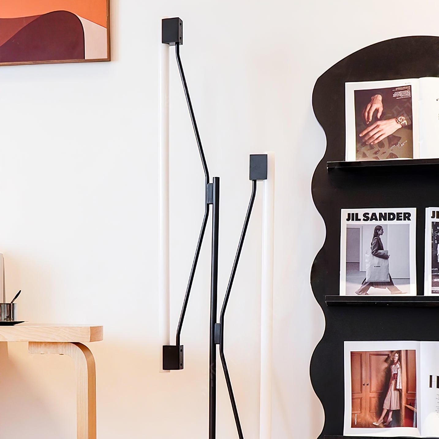 Lampada da terra Duo Lineare