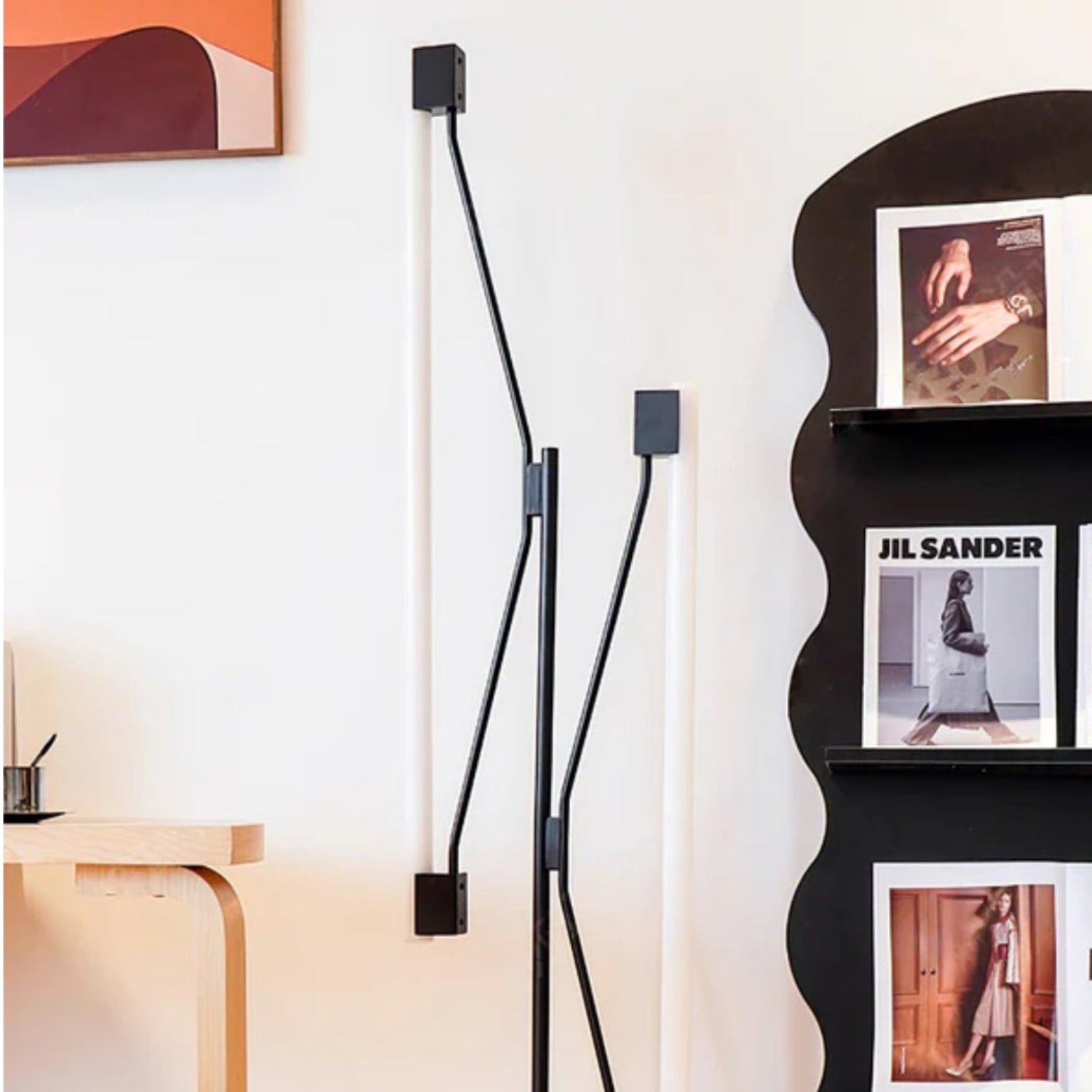 Lampada da terra Duo Lineare