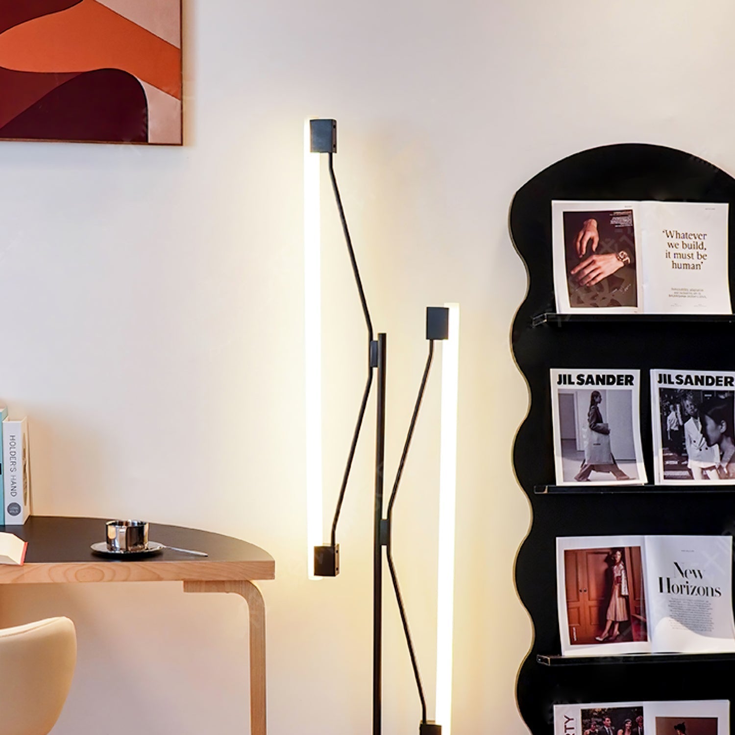 Lampada da terra Duo Lineare