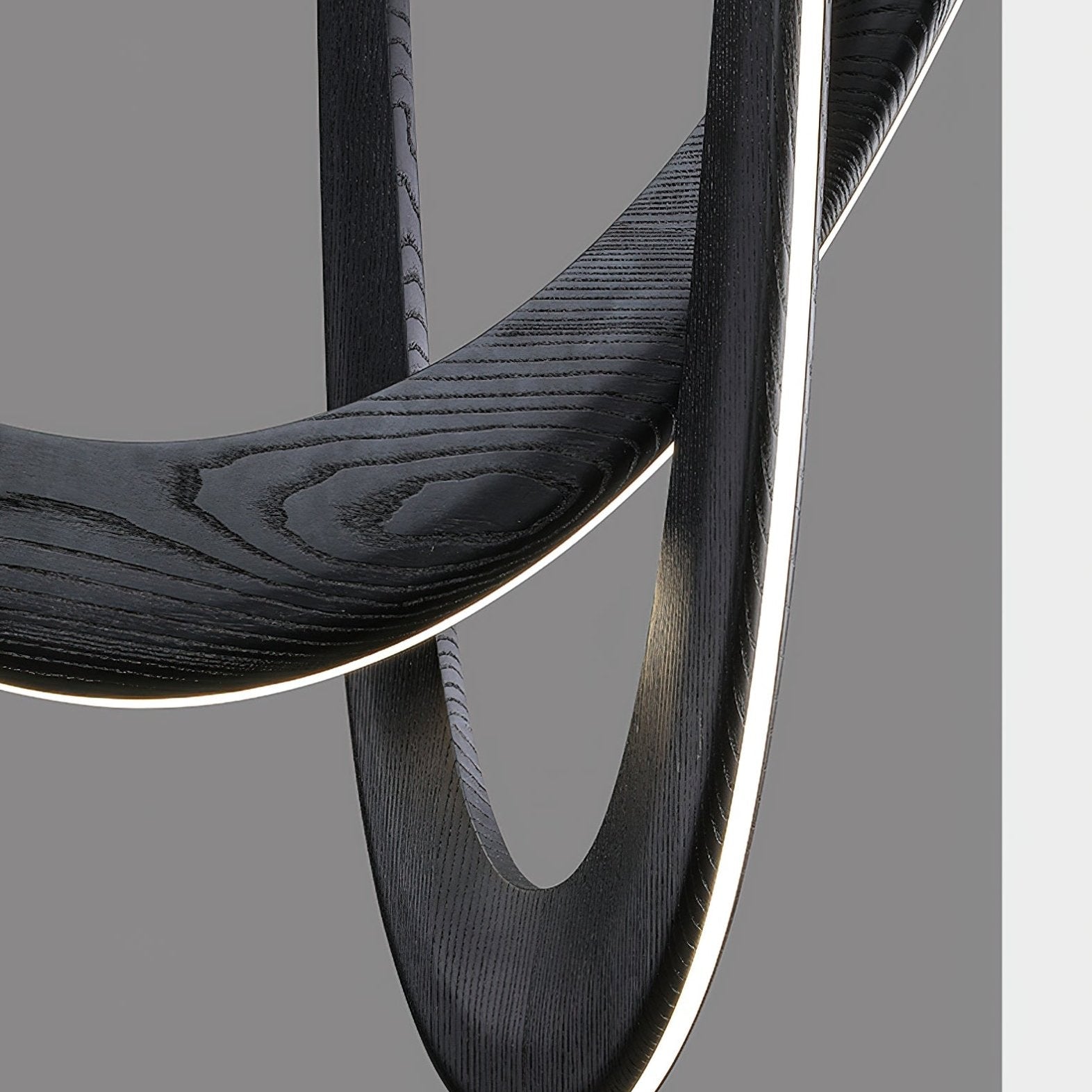 Layn U Vorm Lampada a Sospensione in Legno