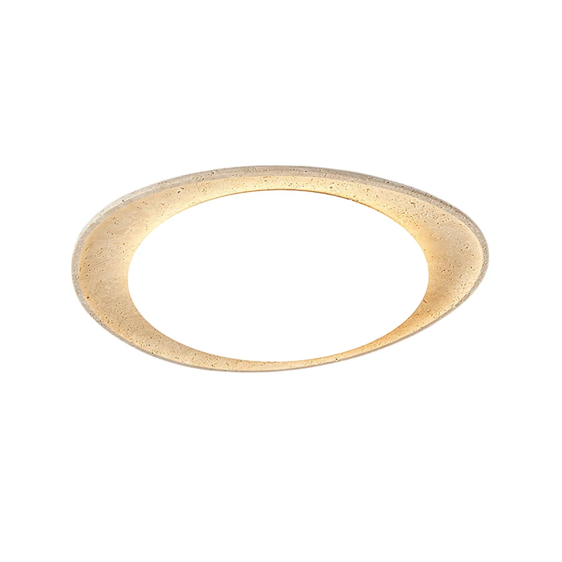 Fiolyn Leaf Natuursteen Plafondlamp