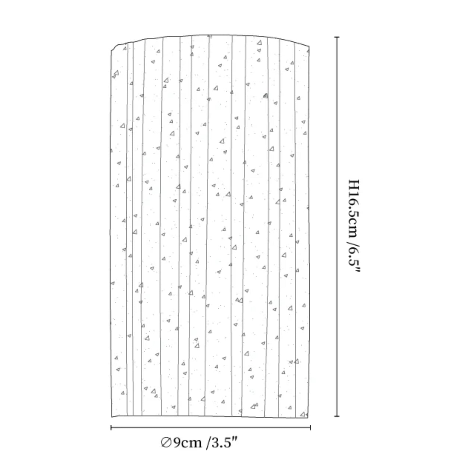 Veisona Natuursteen Wandlamp