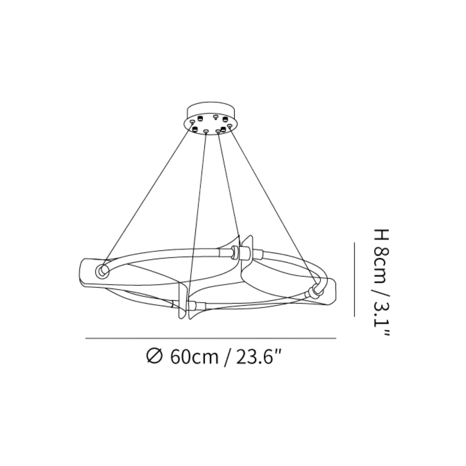 Lampada a sospensione Polemman