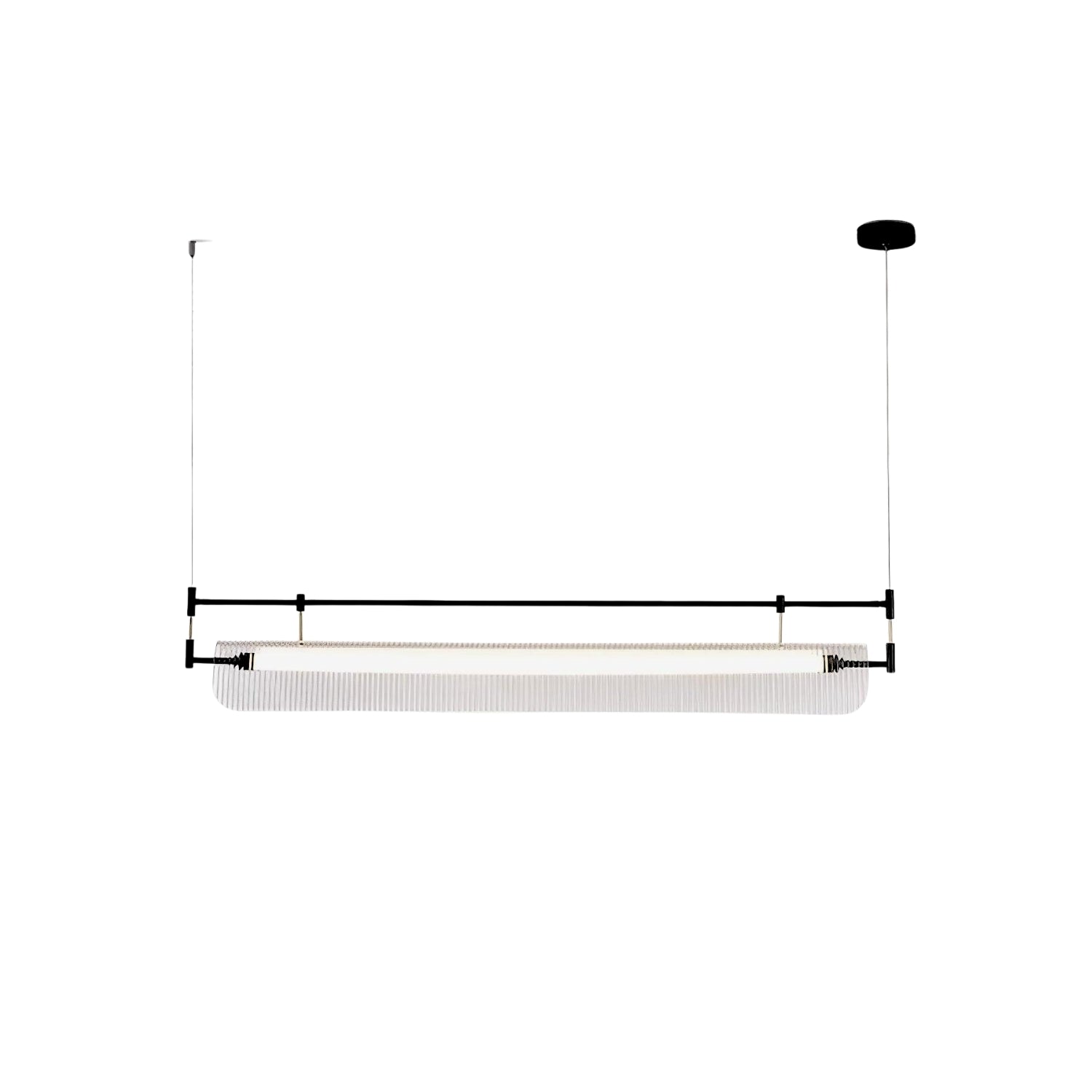 Lampada a sospensione lineare Luobaz