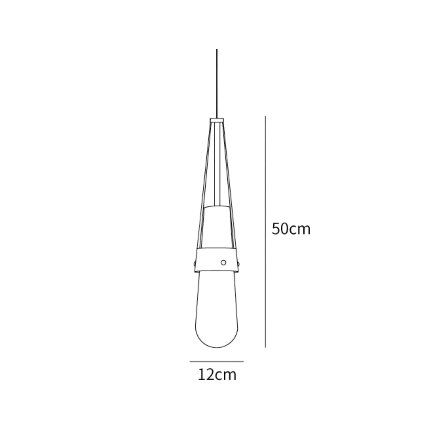 Lampada a sospensione Pobegal