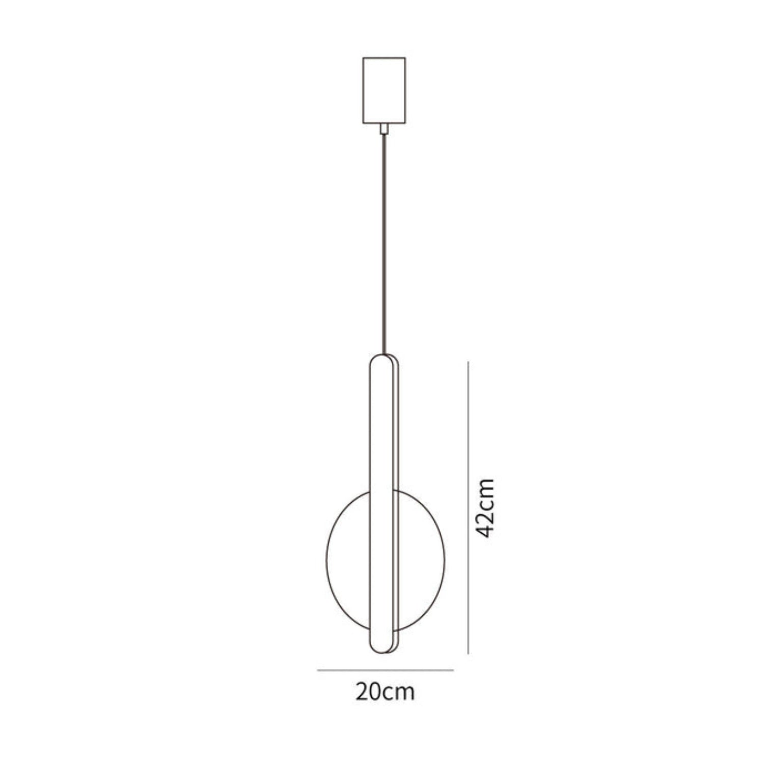 Lampada a sospensione Lovenis