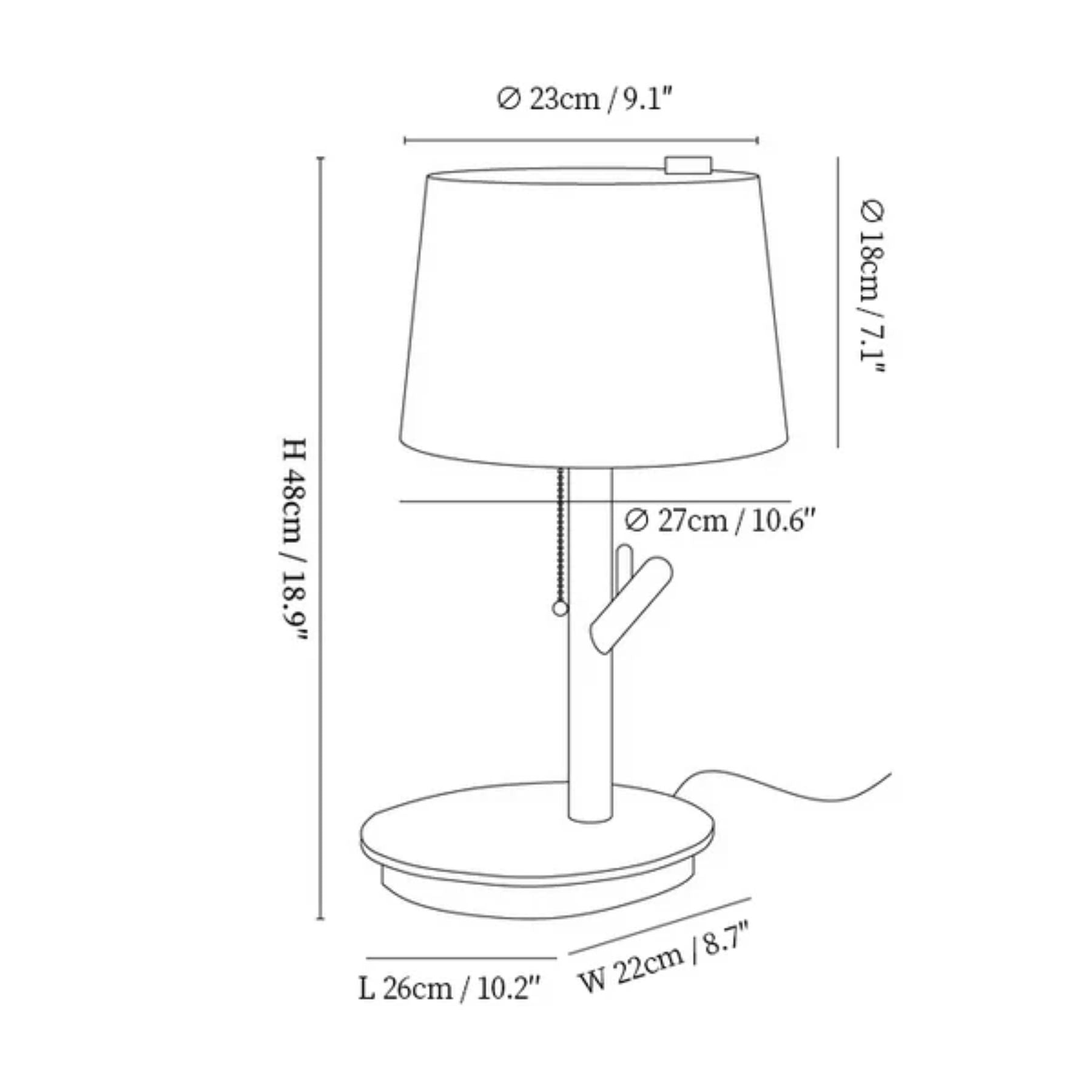 Lampada da tavolo Tifisca