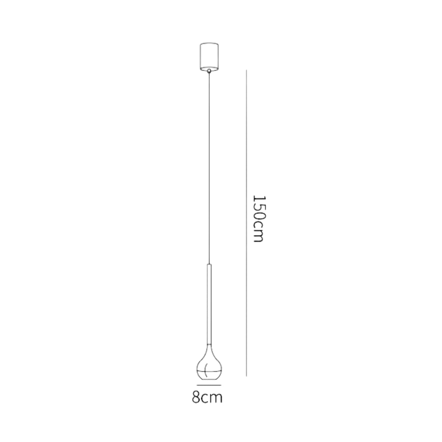 Lampada a sospensione Olvien