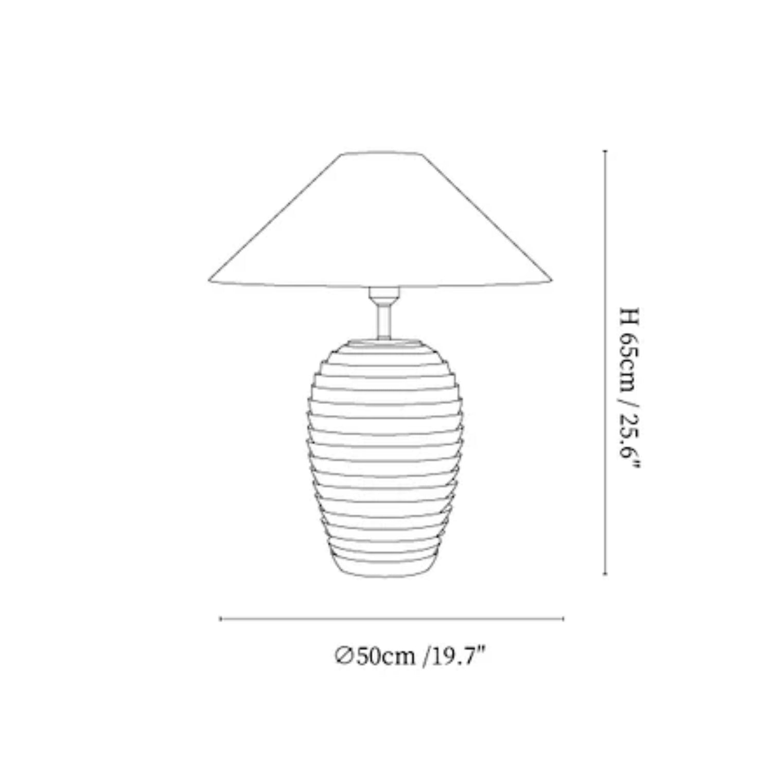 Lampada da tavolo Nobeza