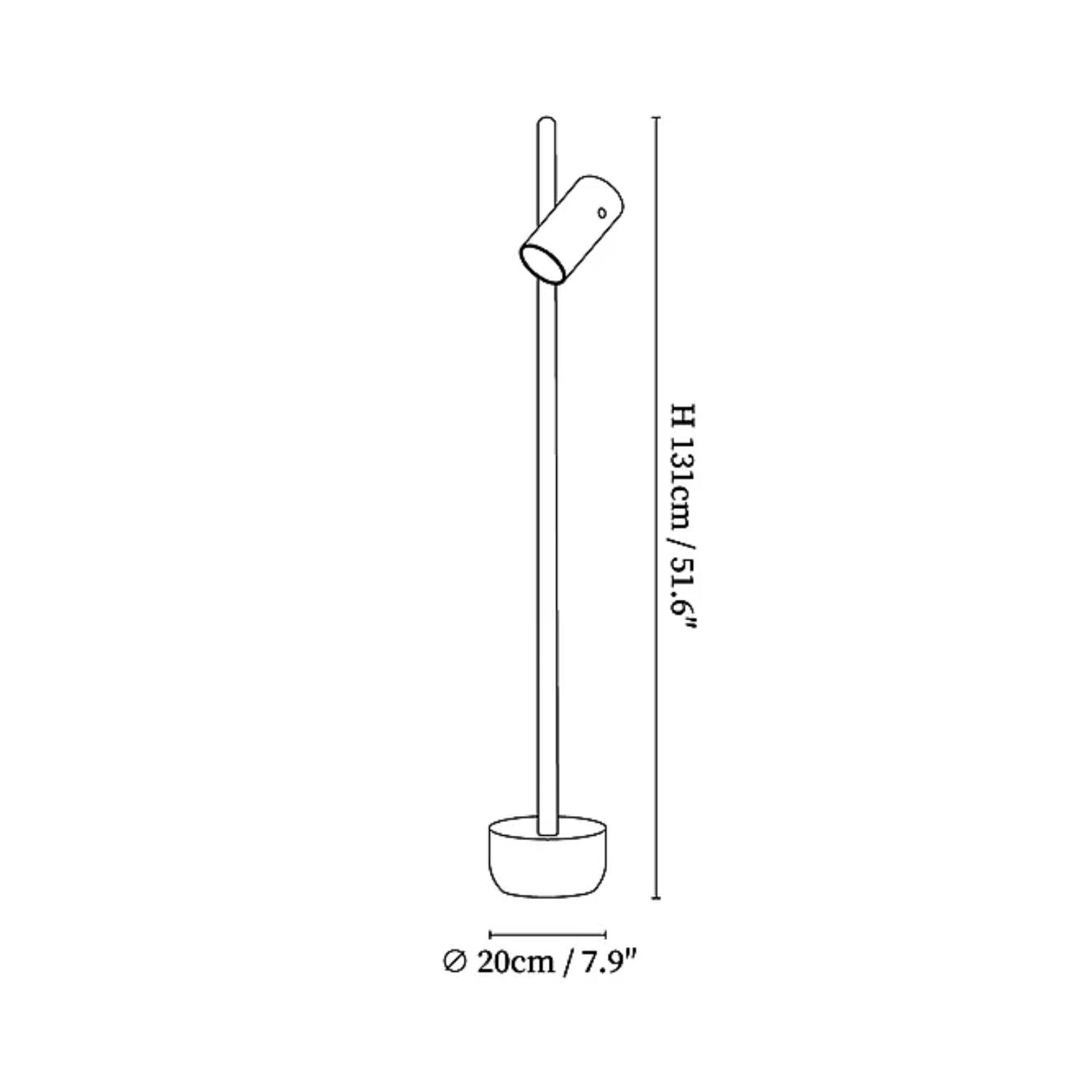 Lampada da pavimento Felomo