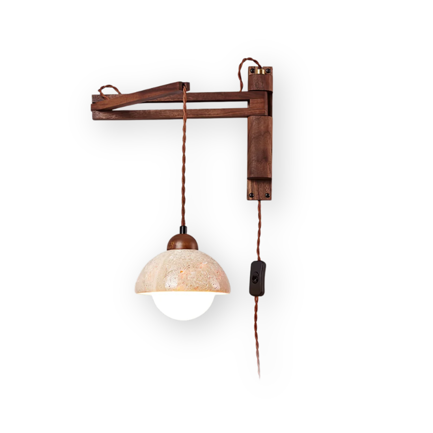 Melinoge Travertijn Wandlamp