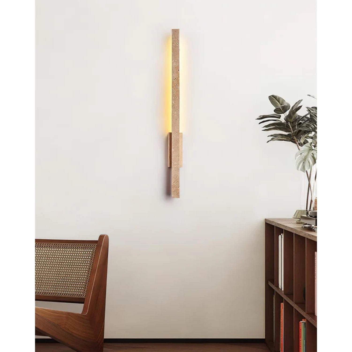 Lesica Natuursteen Wandlamp