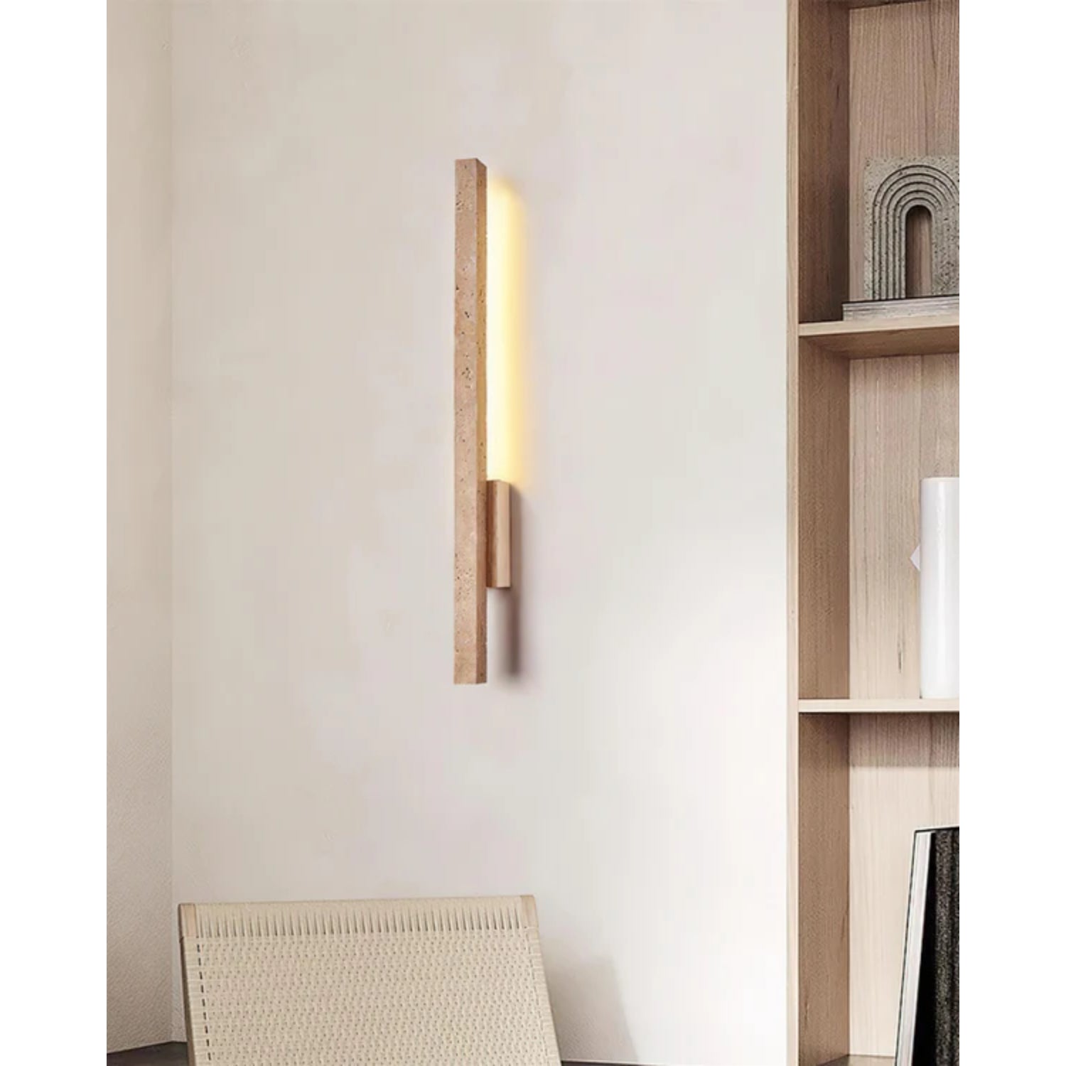 Lesica Natuursteen Wandlamp