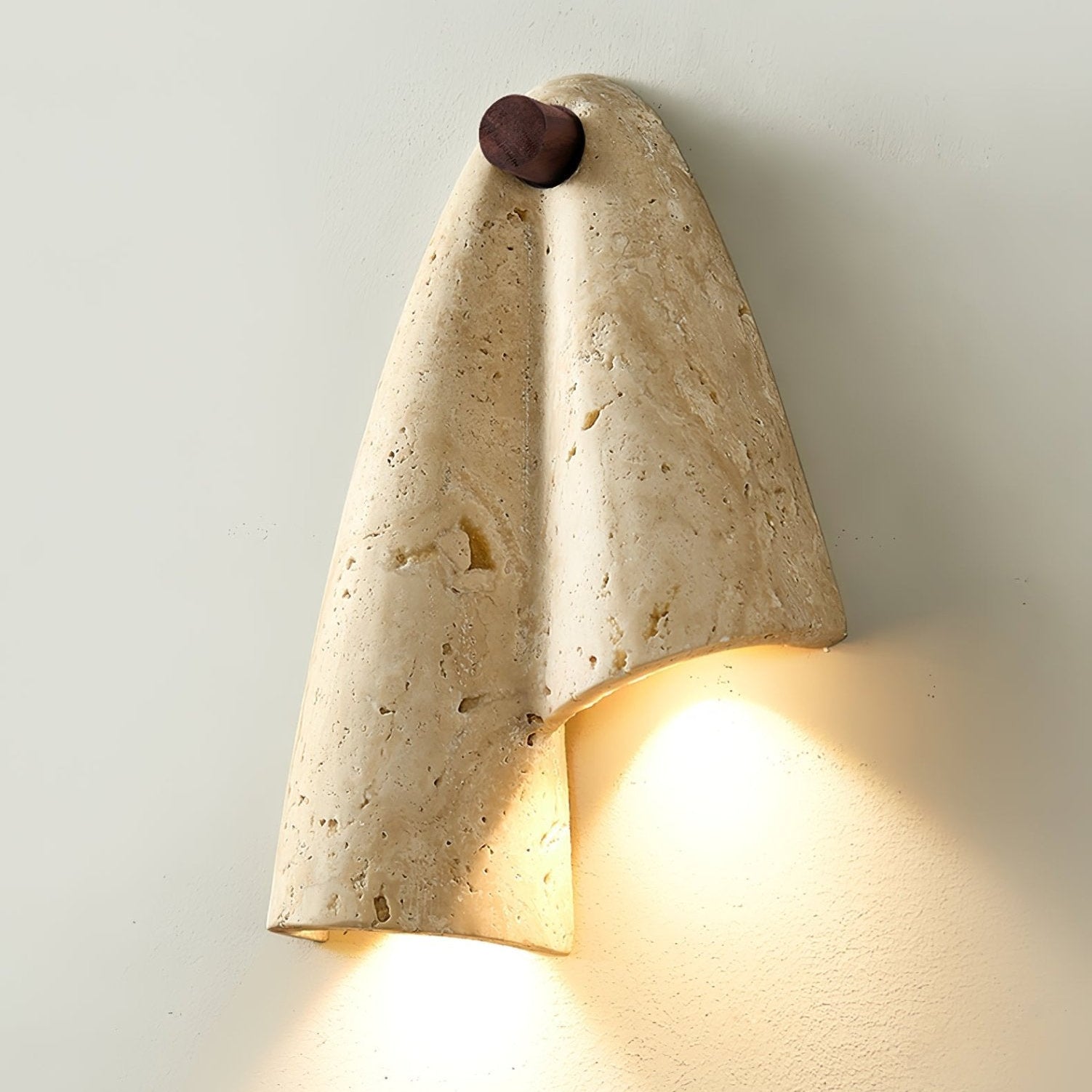 Doperez Natuursteen Wandlamp