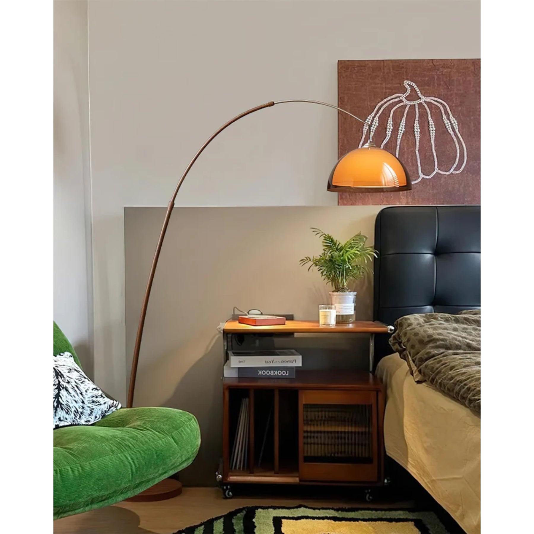 Tavino Gebogen Vloerlamp