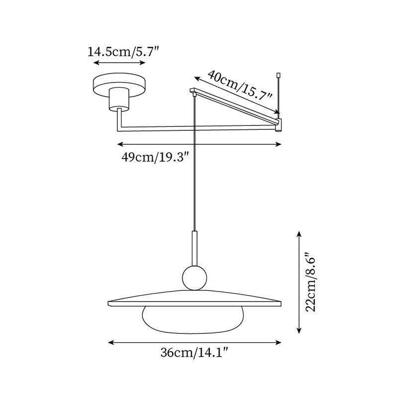 Fentaro Hanglamp
