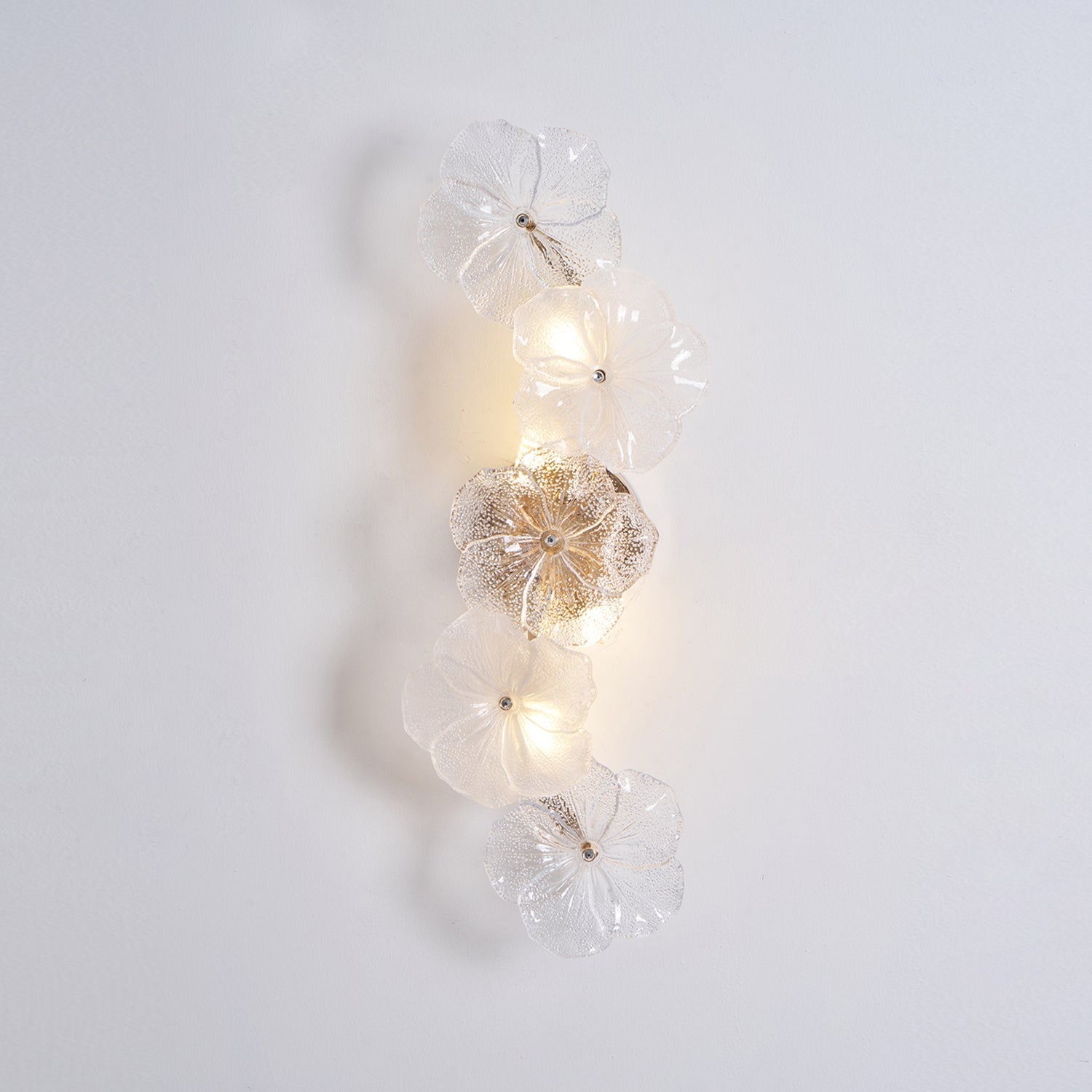 Lampada a stelo floreale Virelza