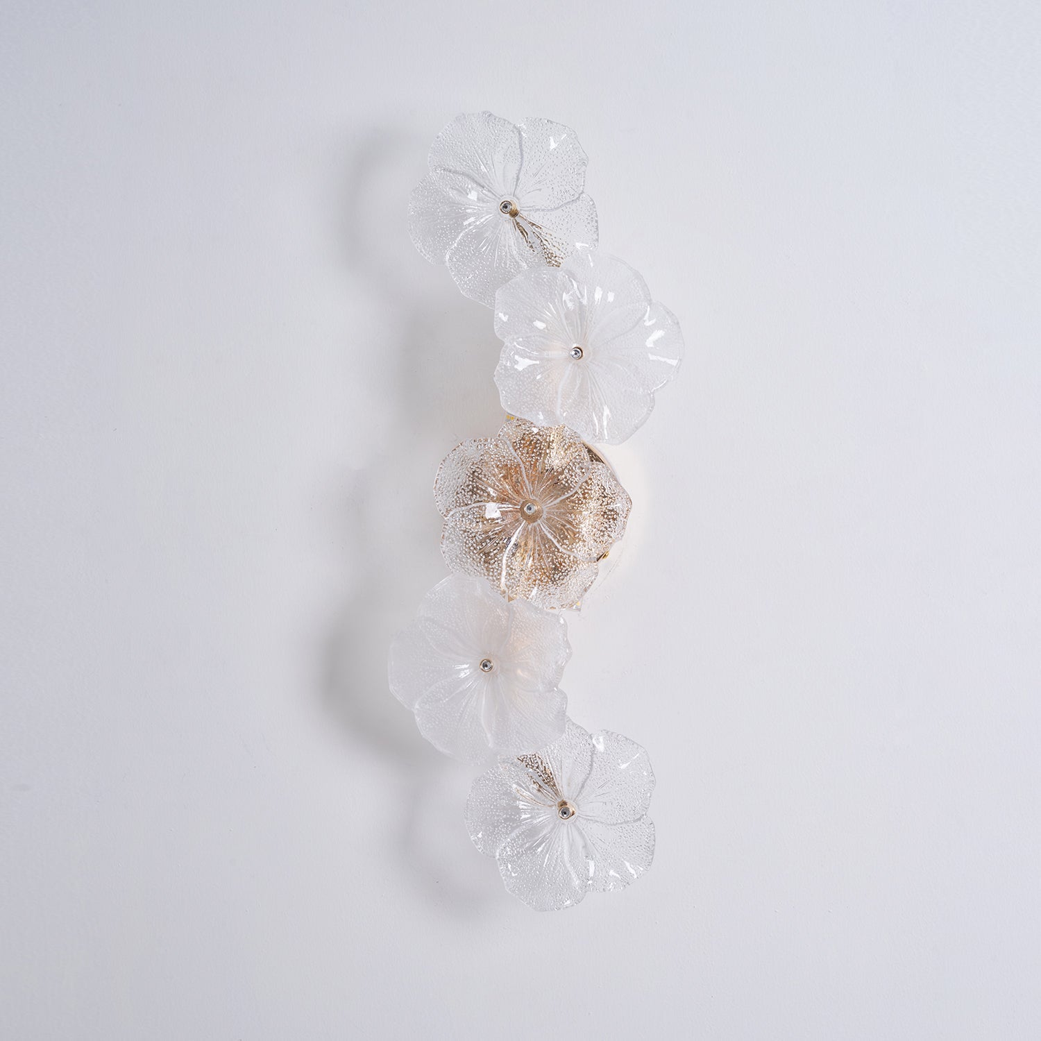 Lampada a stelo floreale Virelza