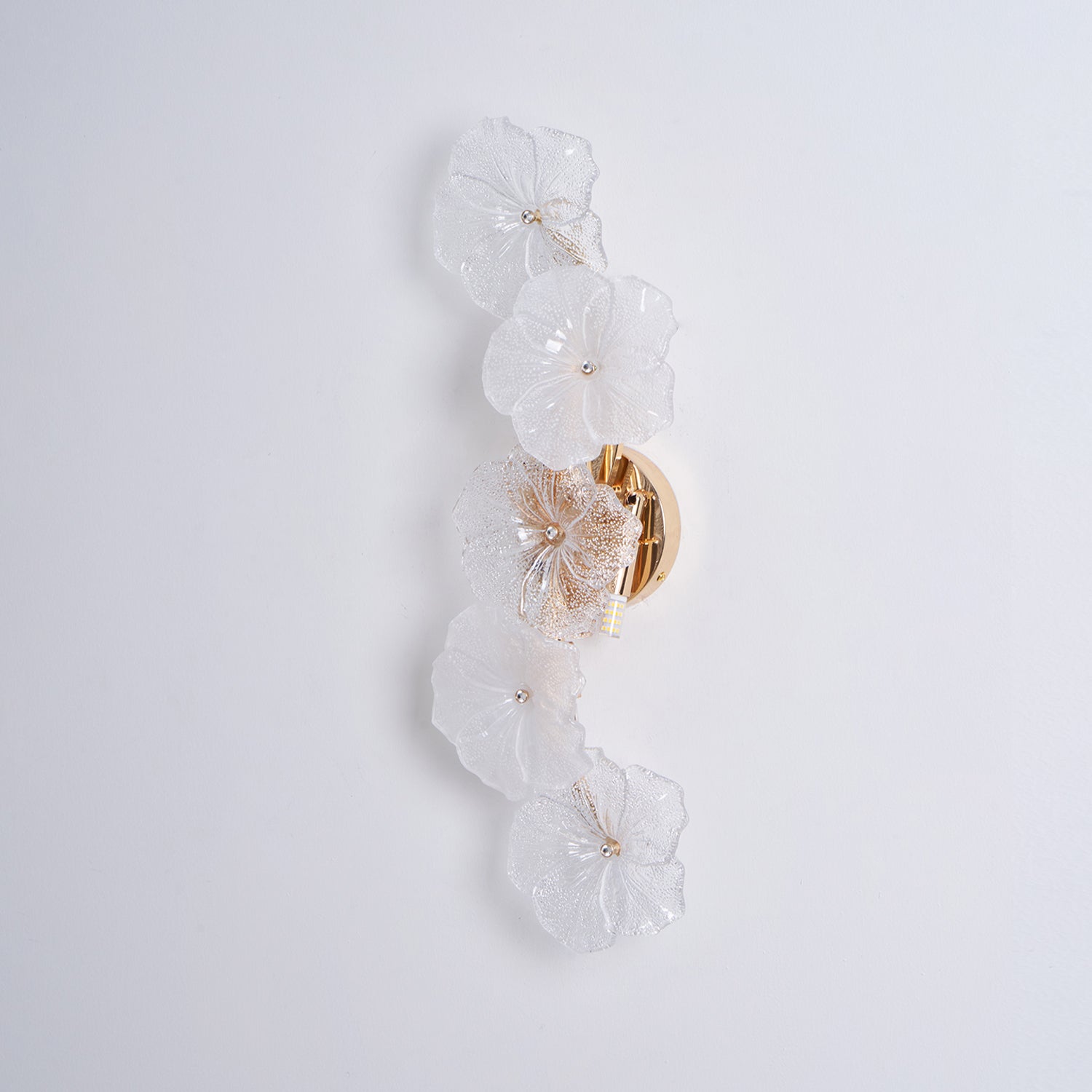 Lampada a stelo floreale Virelza