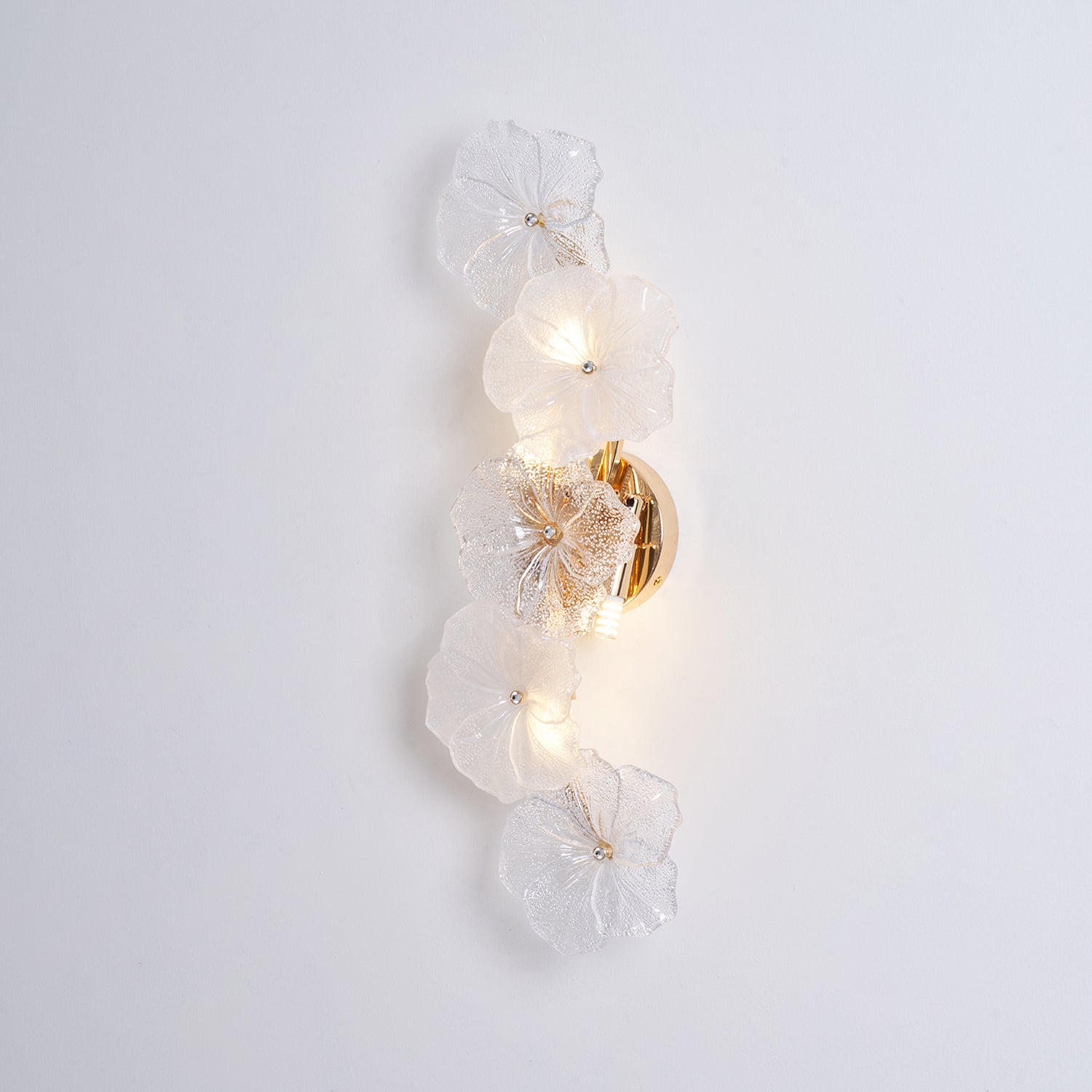 Lampada a stelo floreale Virelza