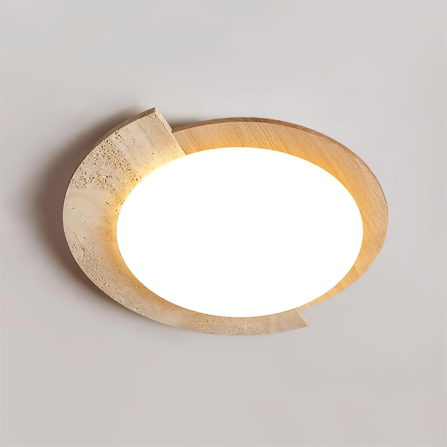 Halfero Natuursteen Plafondlamp
