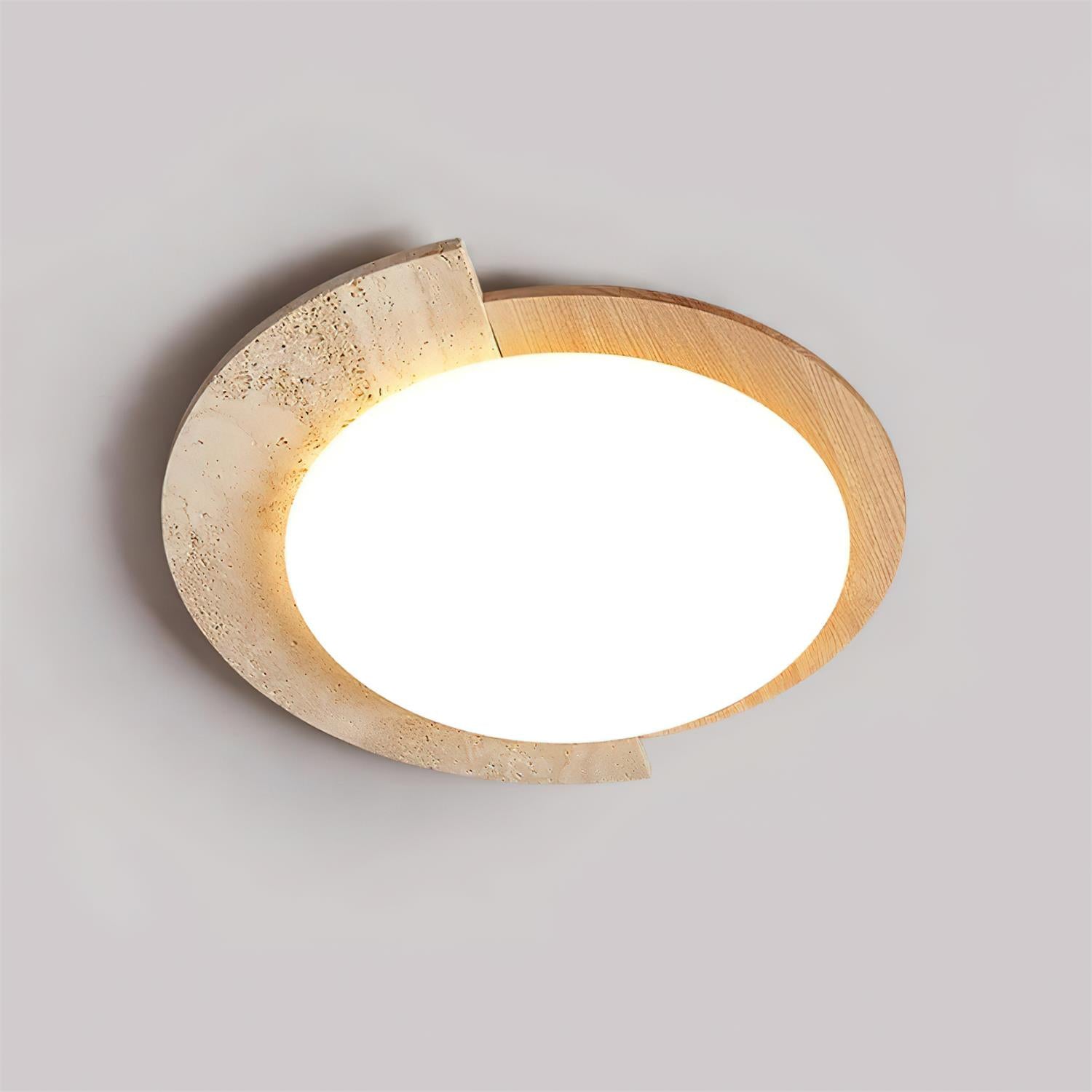 Halfero Natuursteen Plafondlamp