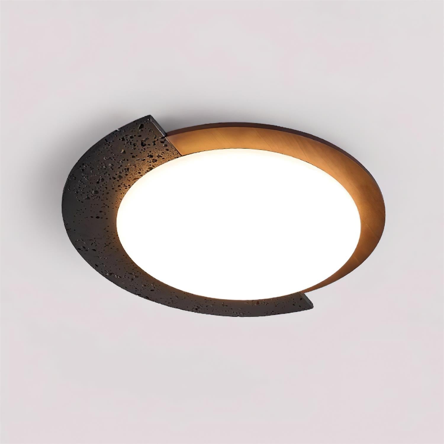 Halfero Natuursteen Plafondlamp