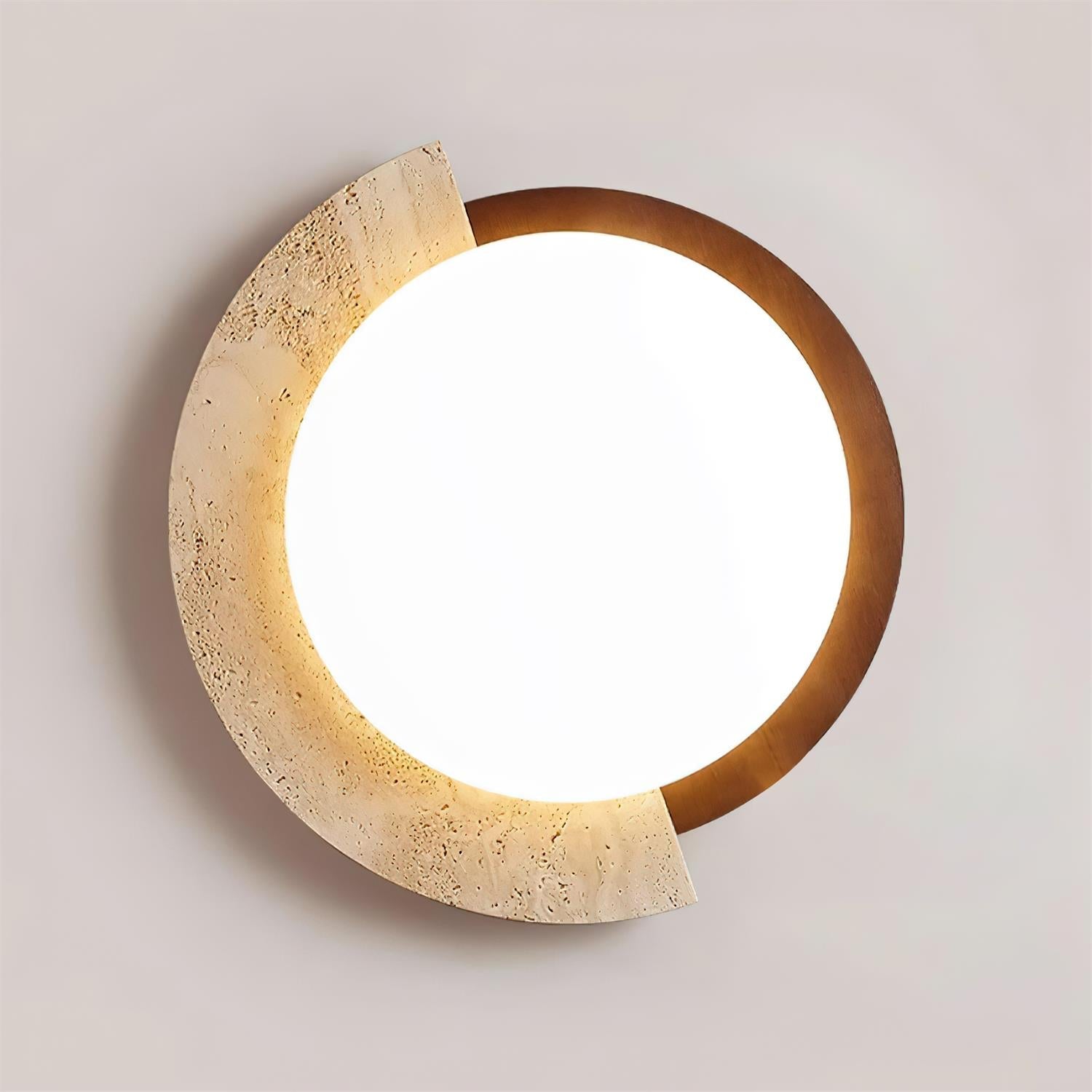 Halfero Natuursteen Plafondlamp