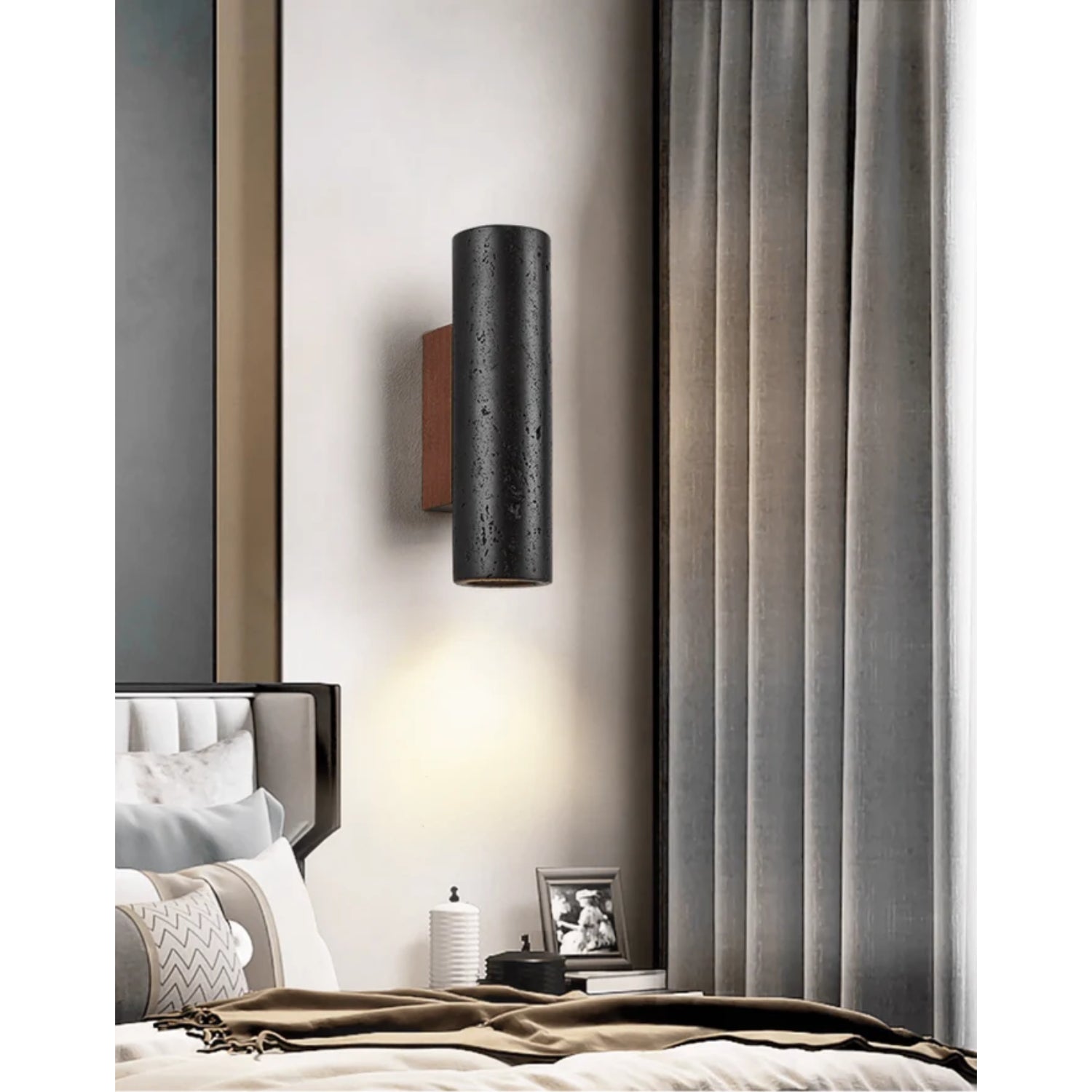 Nisco Travertijn Wandlamp