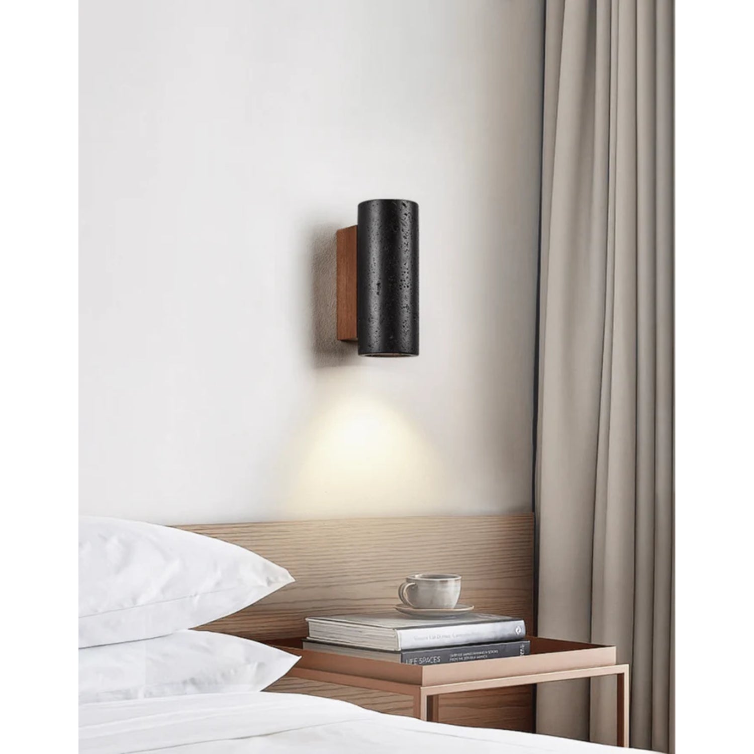 Nisco Travertijn Wandlamp