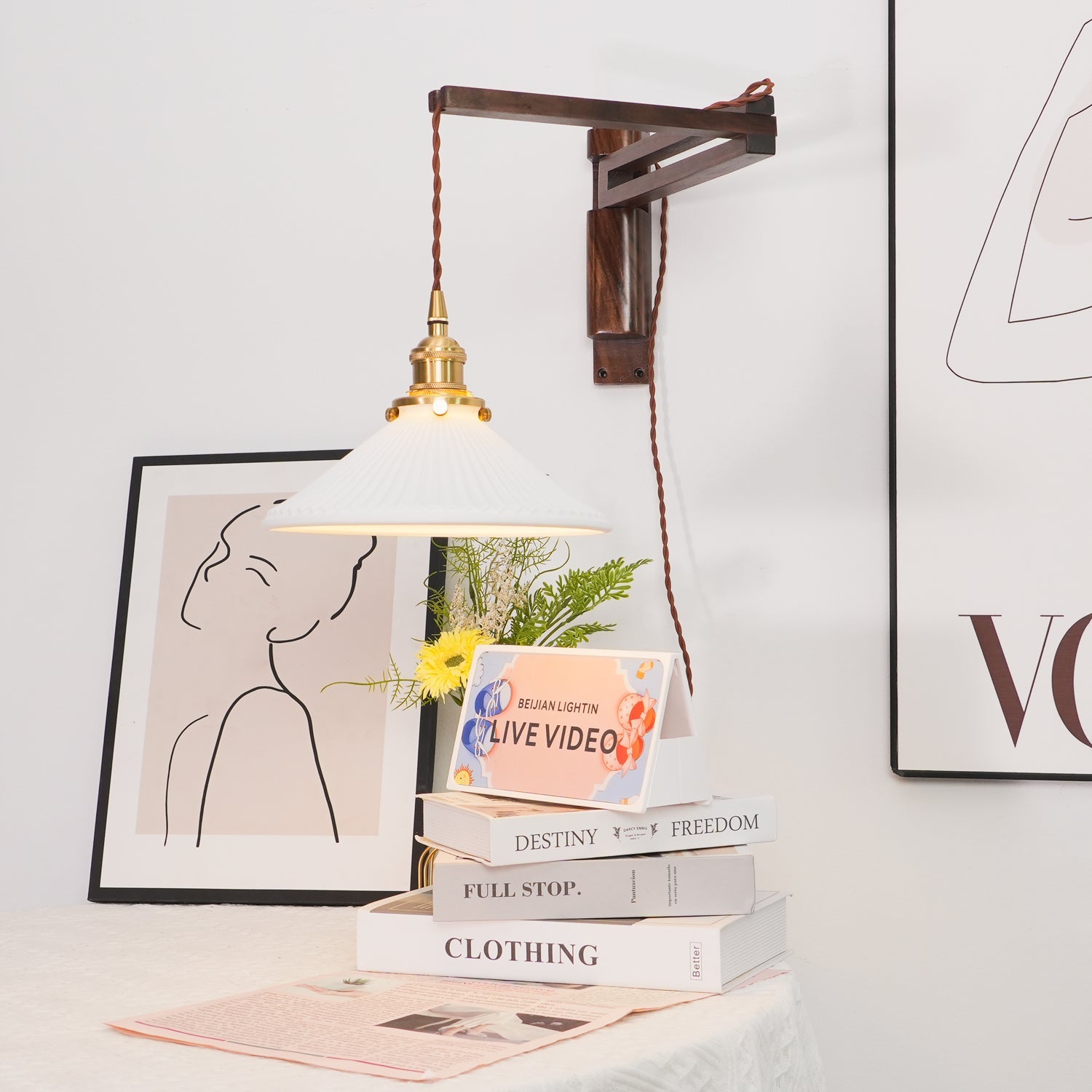 Droven Wandlamp