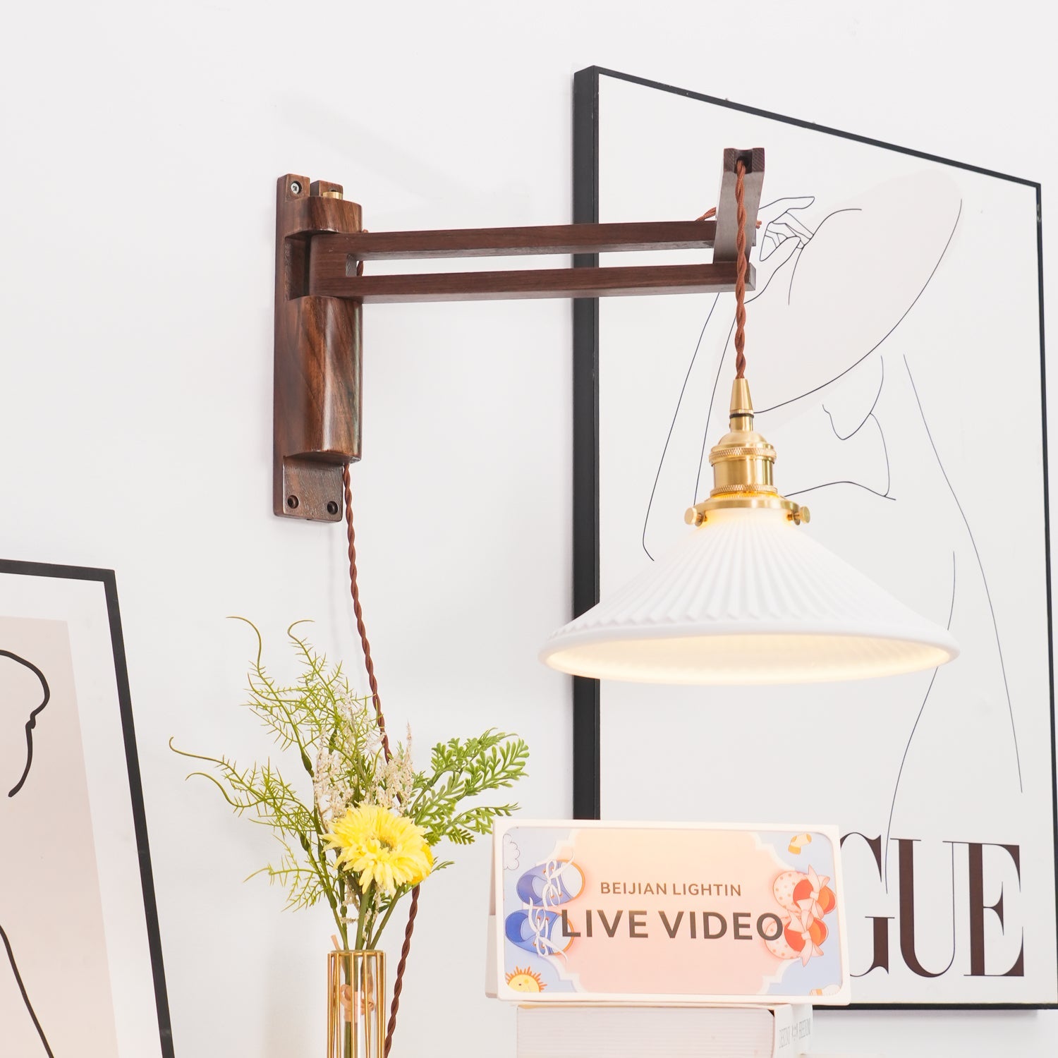 Droven Wandlamp
