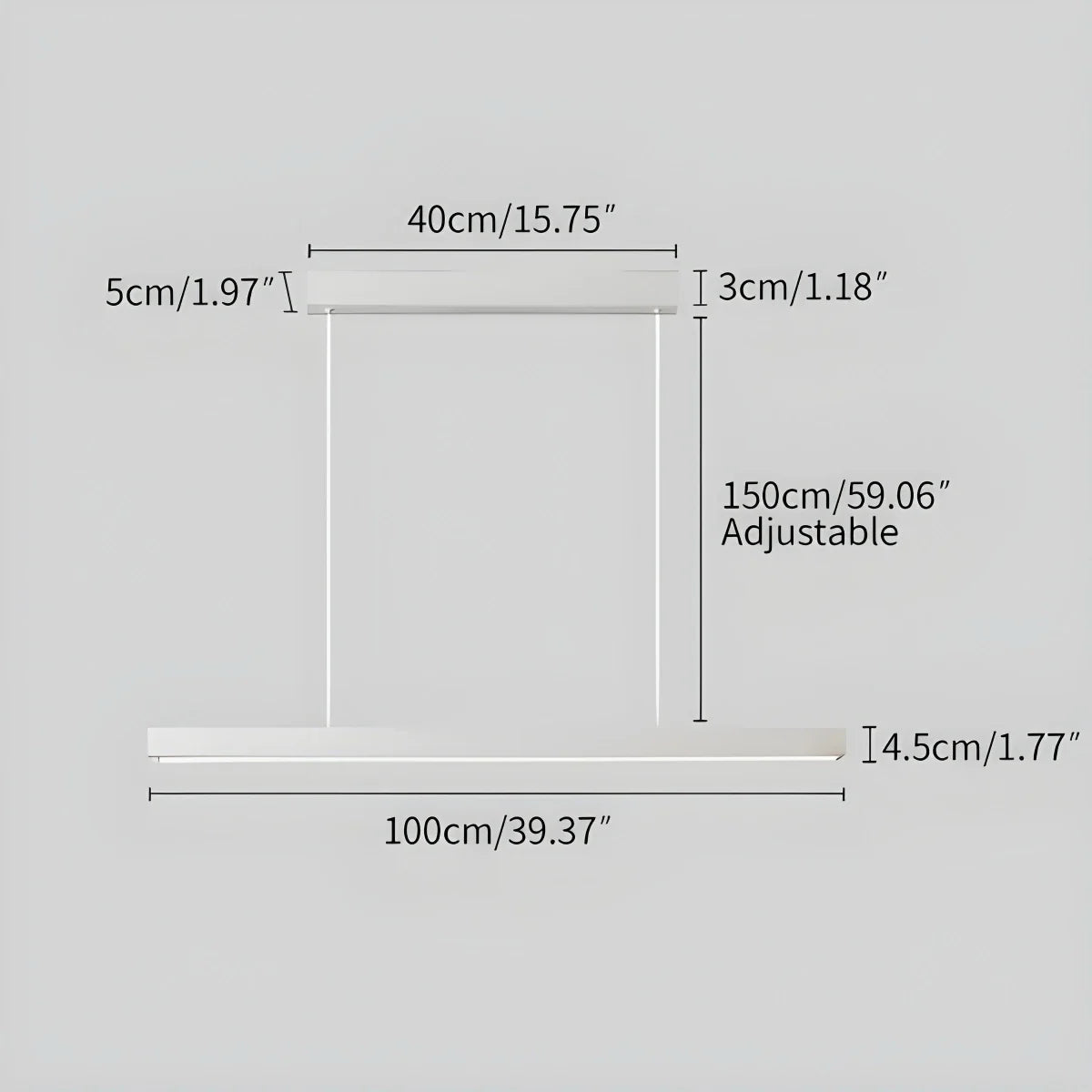 Ceylano Lineaire Hanglamp