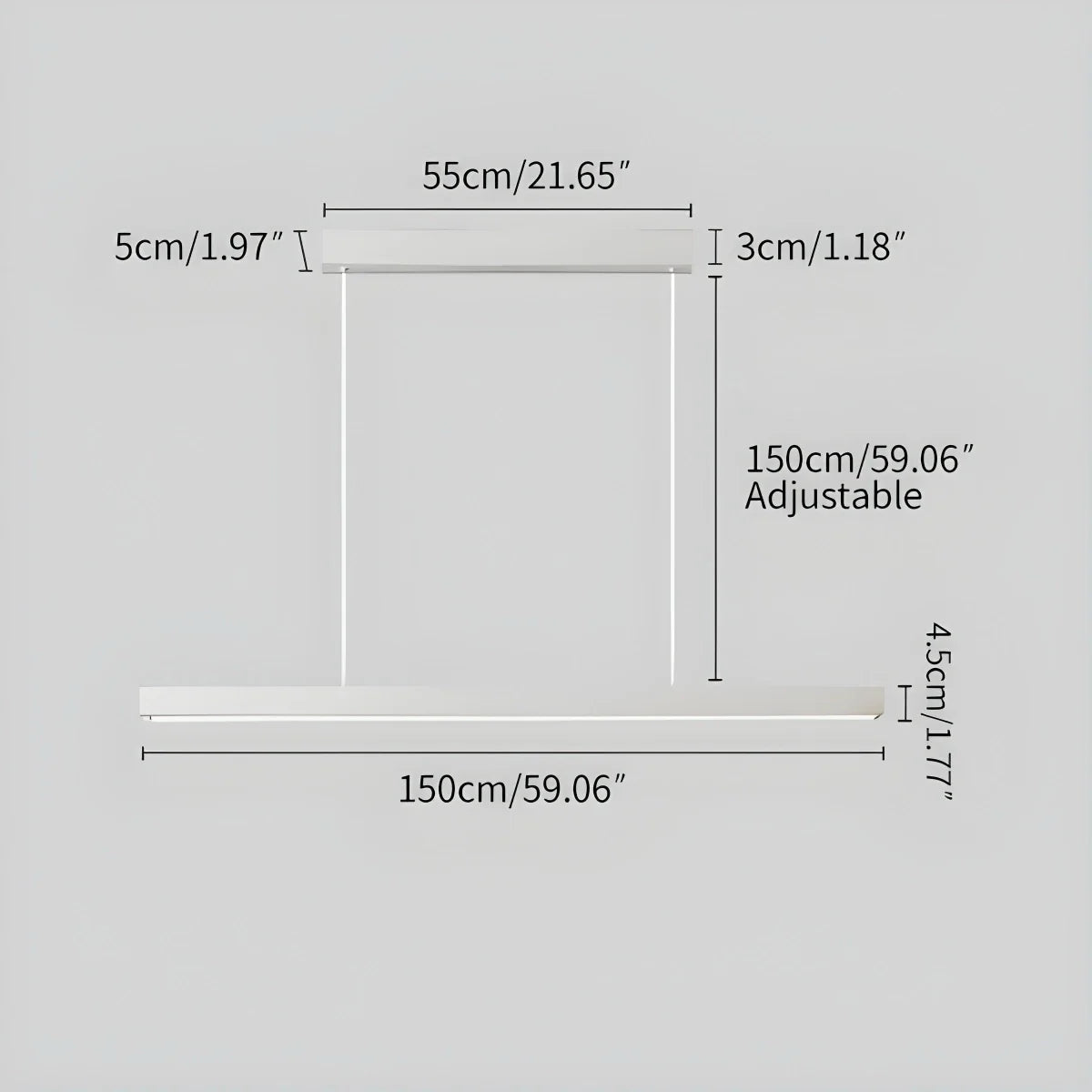 Ceylano Lineaire Hanglamp