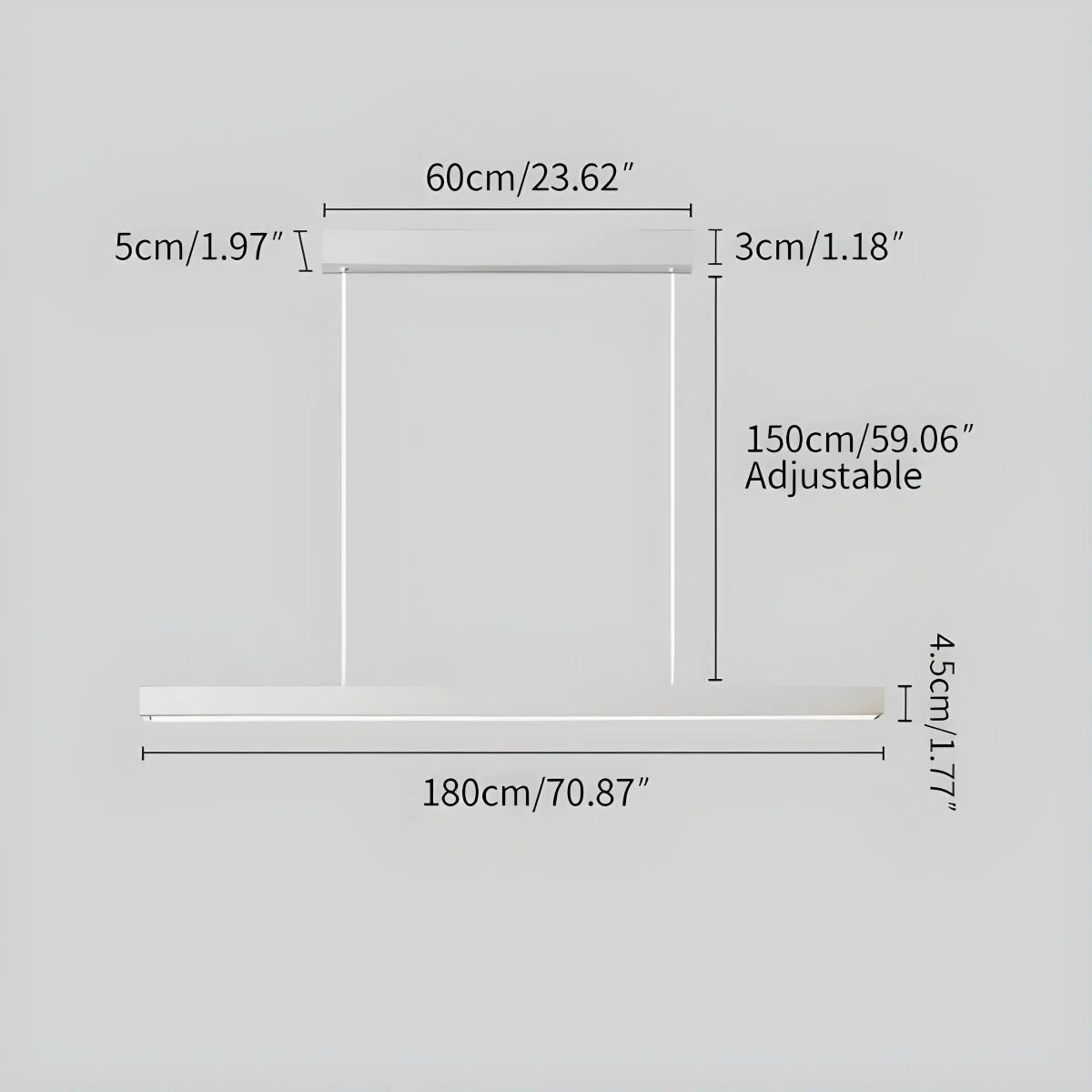 Ceylano Lineaire Hanglamp
