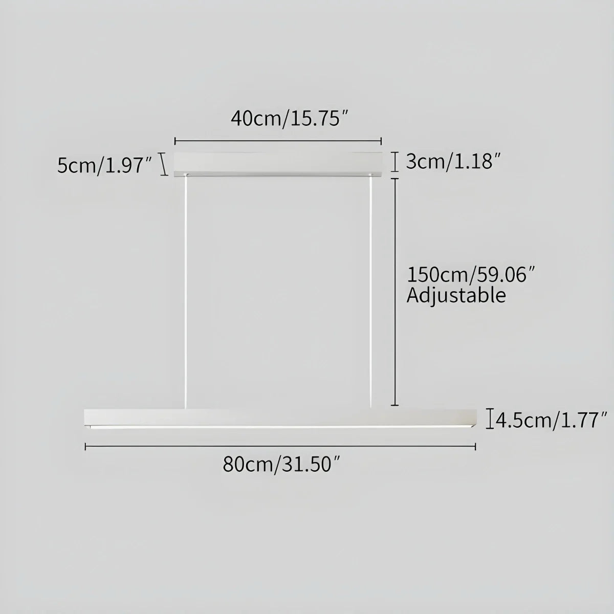 Ceylano Lineaire Hanglamp