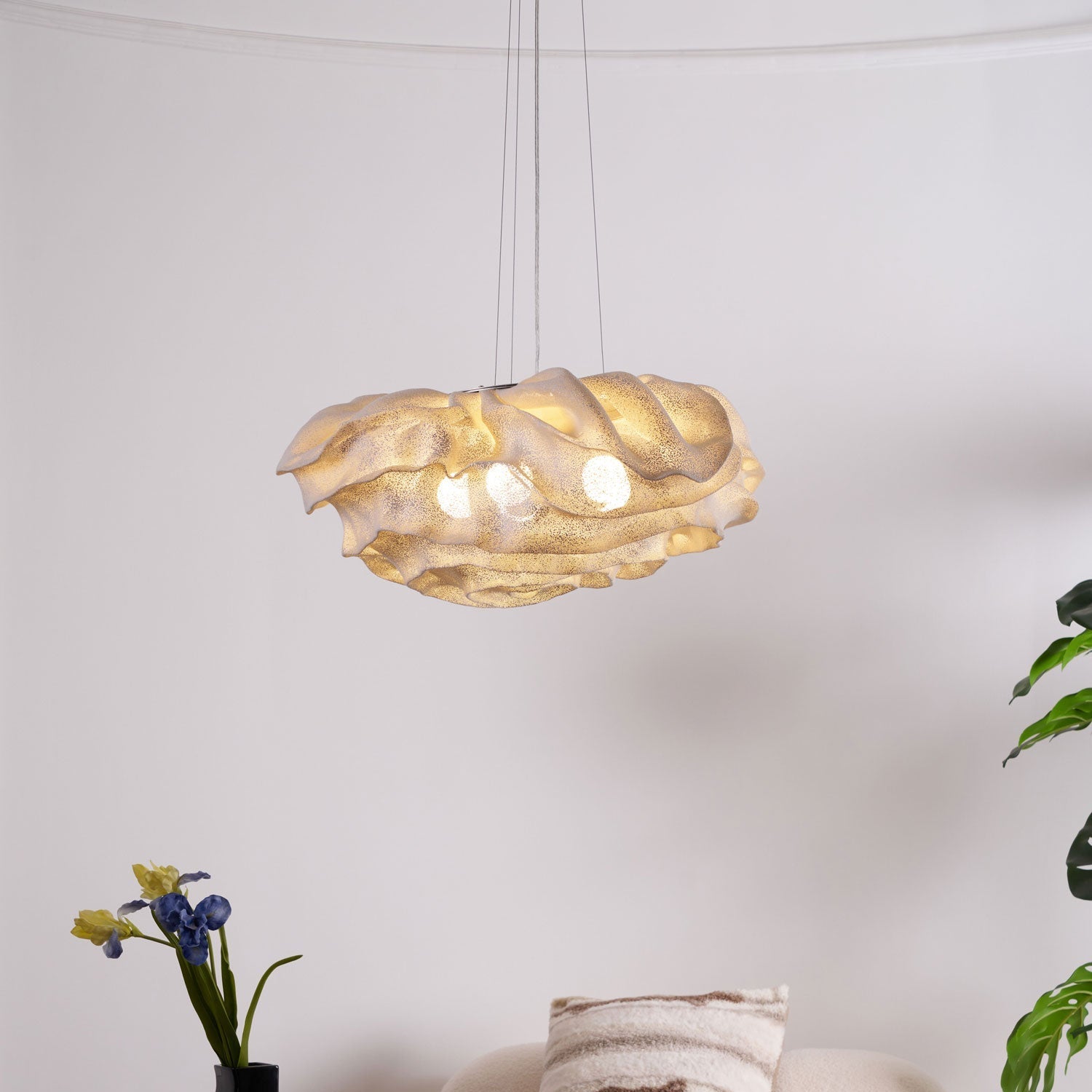 Lampada a sospensione Lunoment