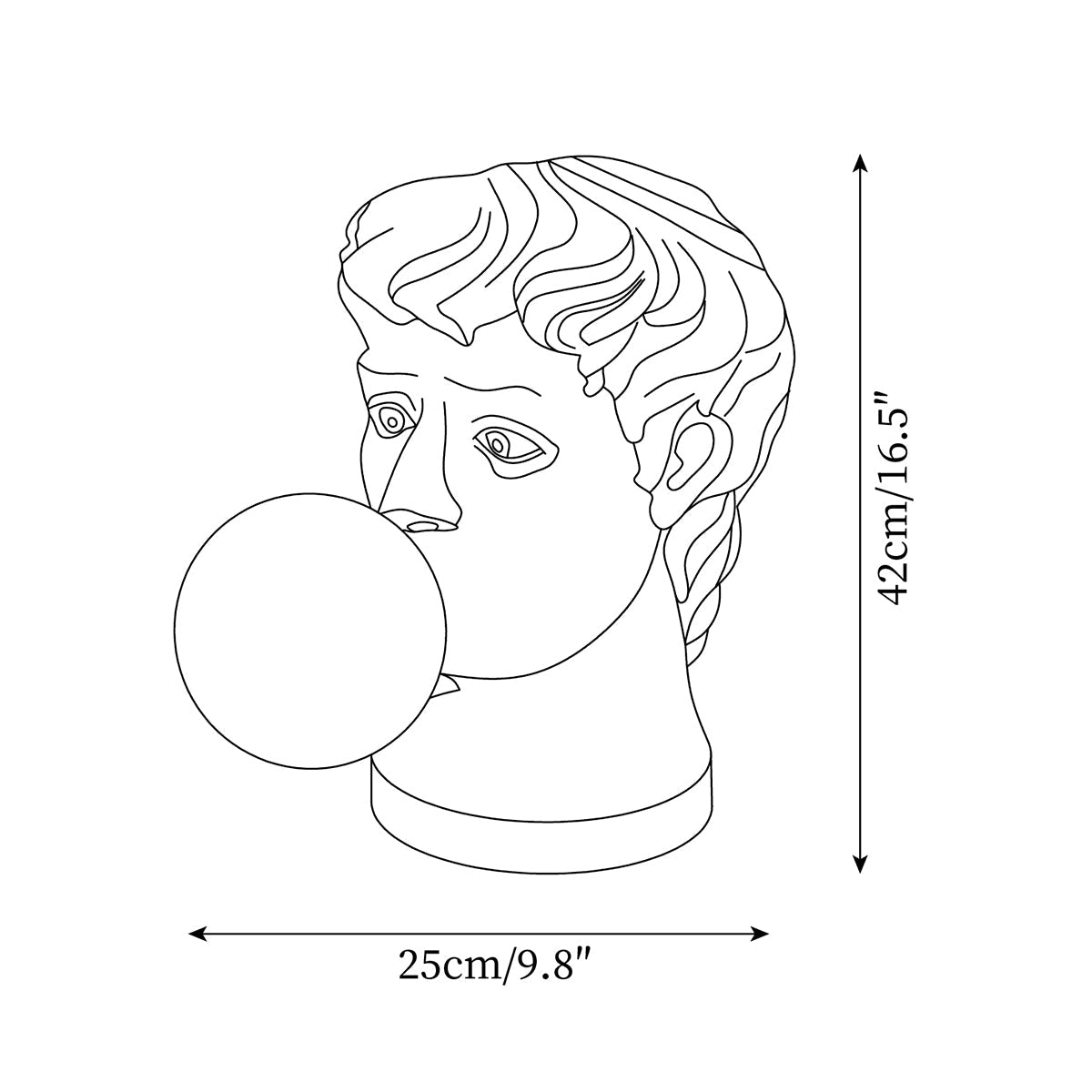 Bubble Trouble Tafellamp