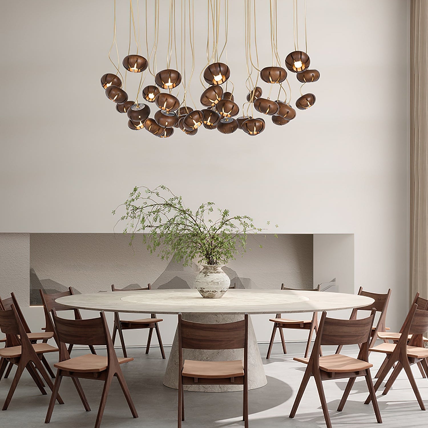 Lampada a sospensione Moz Pompoen Design