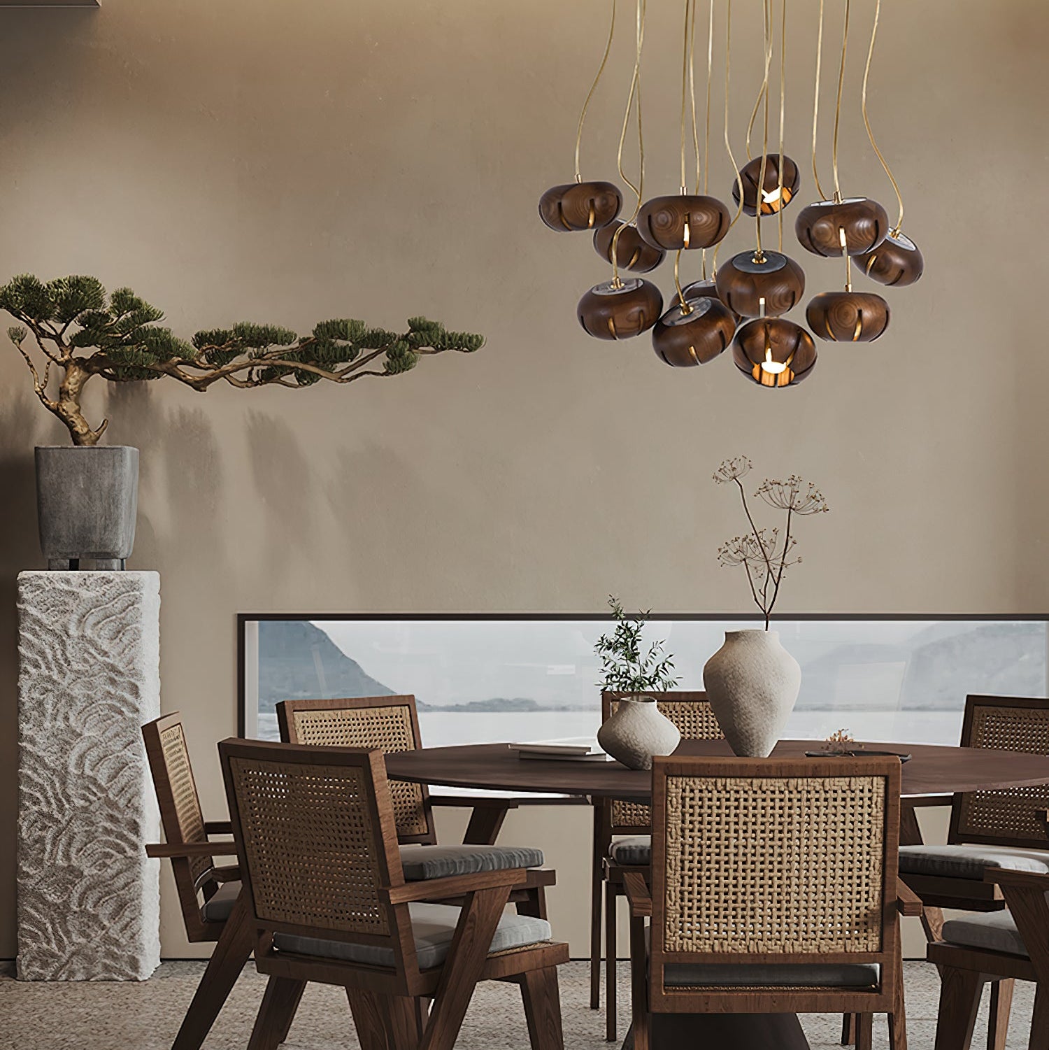 Lampada a sospensione Moz Pompoen Design